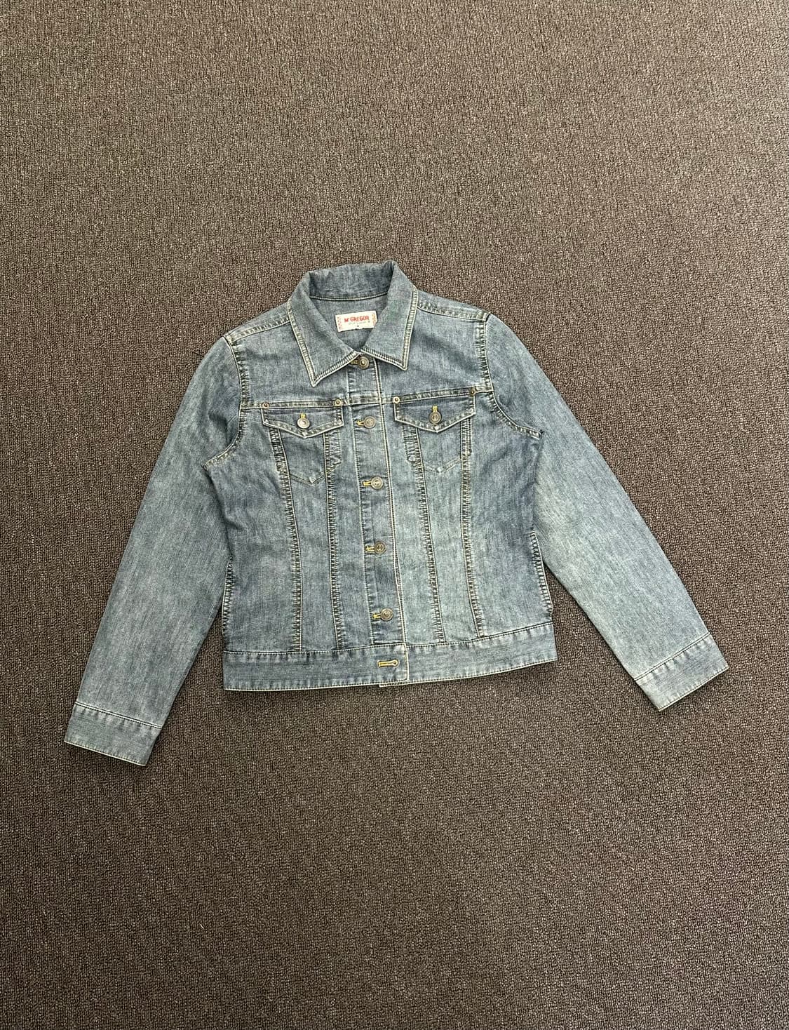 M)맥그리거 빈티지 여성 트러커 데님 자켓 상품이미지1