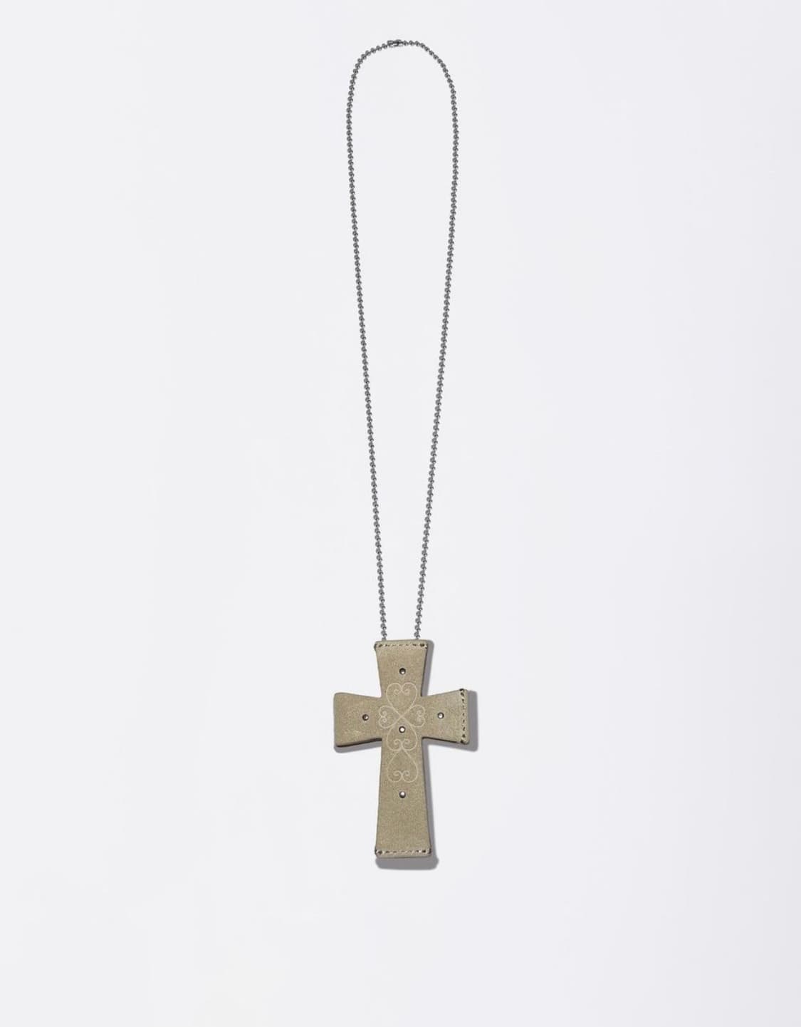 스컬프터 Cross Suede Strap Wallet Raw 상품이미지1