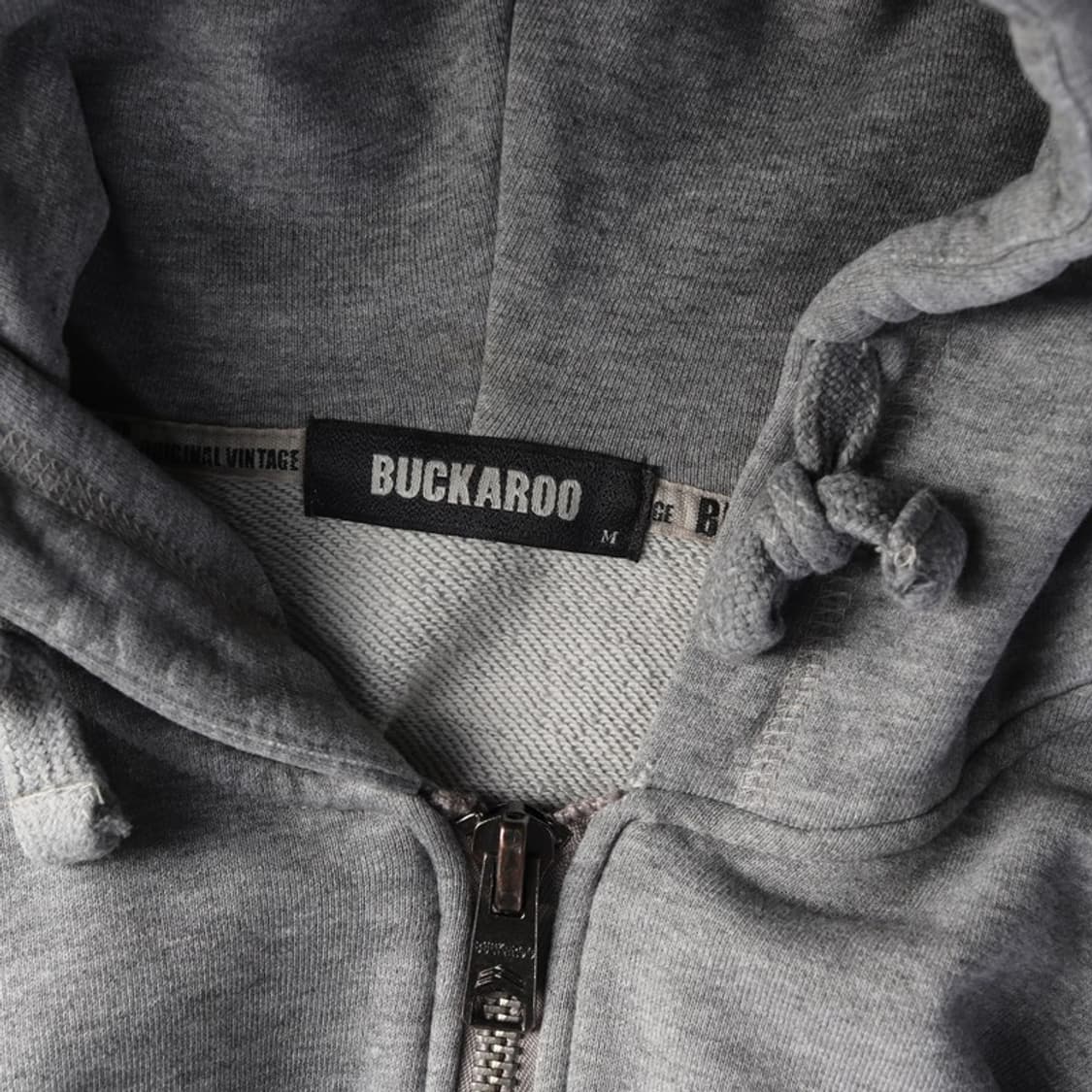 BUCKAROO 그레이 후드집업 M 상품이미지5