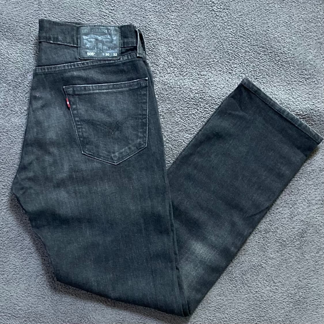 리바이스 505 블랙진 데님팬츠 W30 L32 상품이미지1