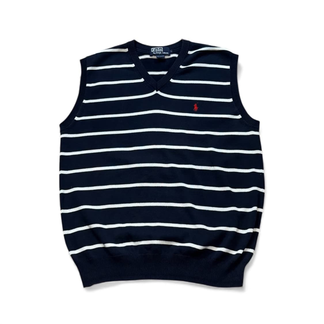 폴로 랄프로렌 스트라이프 니트베스트 상품이미지1