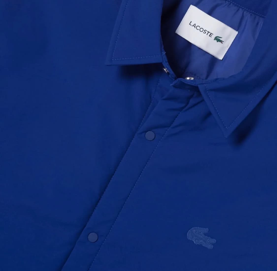 라코스테 방수 오버핏 셔츠 패딩 판매합니다 상품이미지2