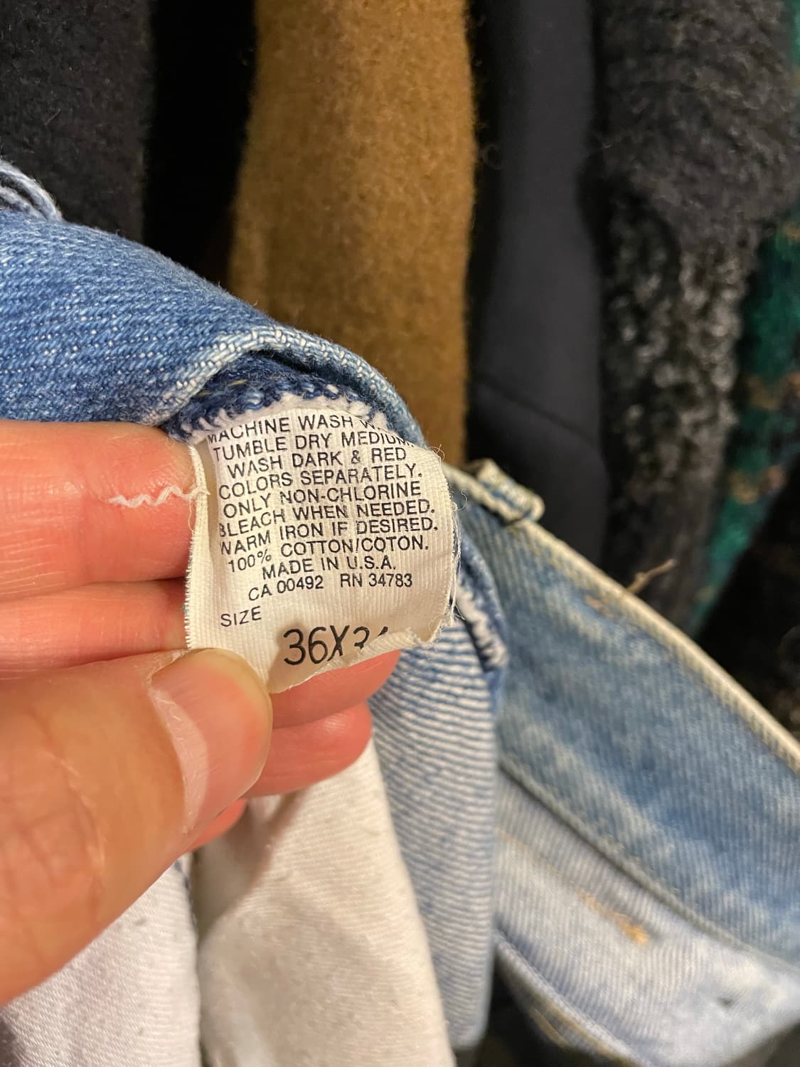 90s Lee데님 부츠컷 팬츠 상품이미지7