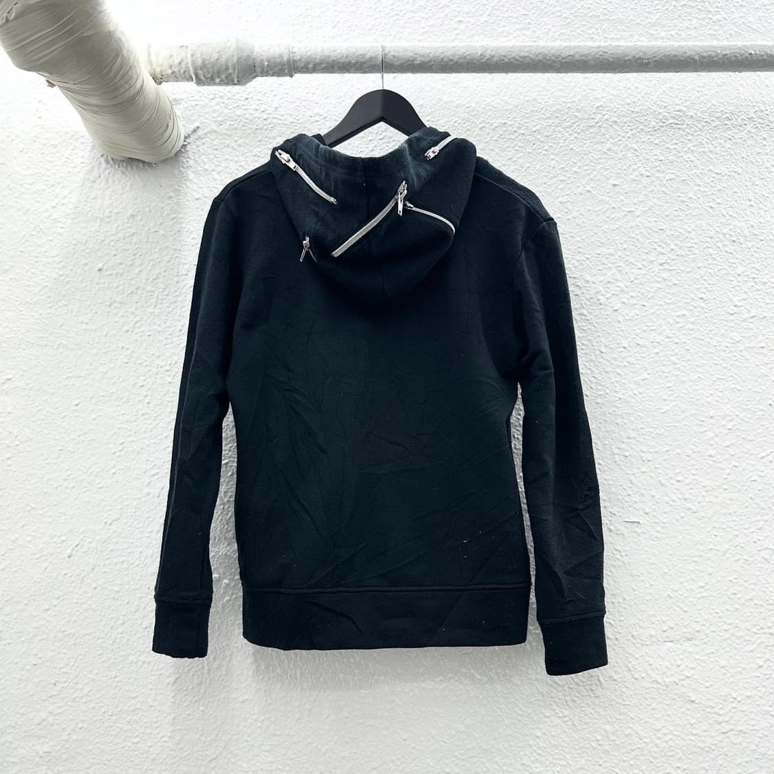 Semantic design multi zip hood jacket  상품이미지6