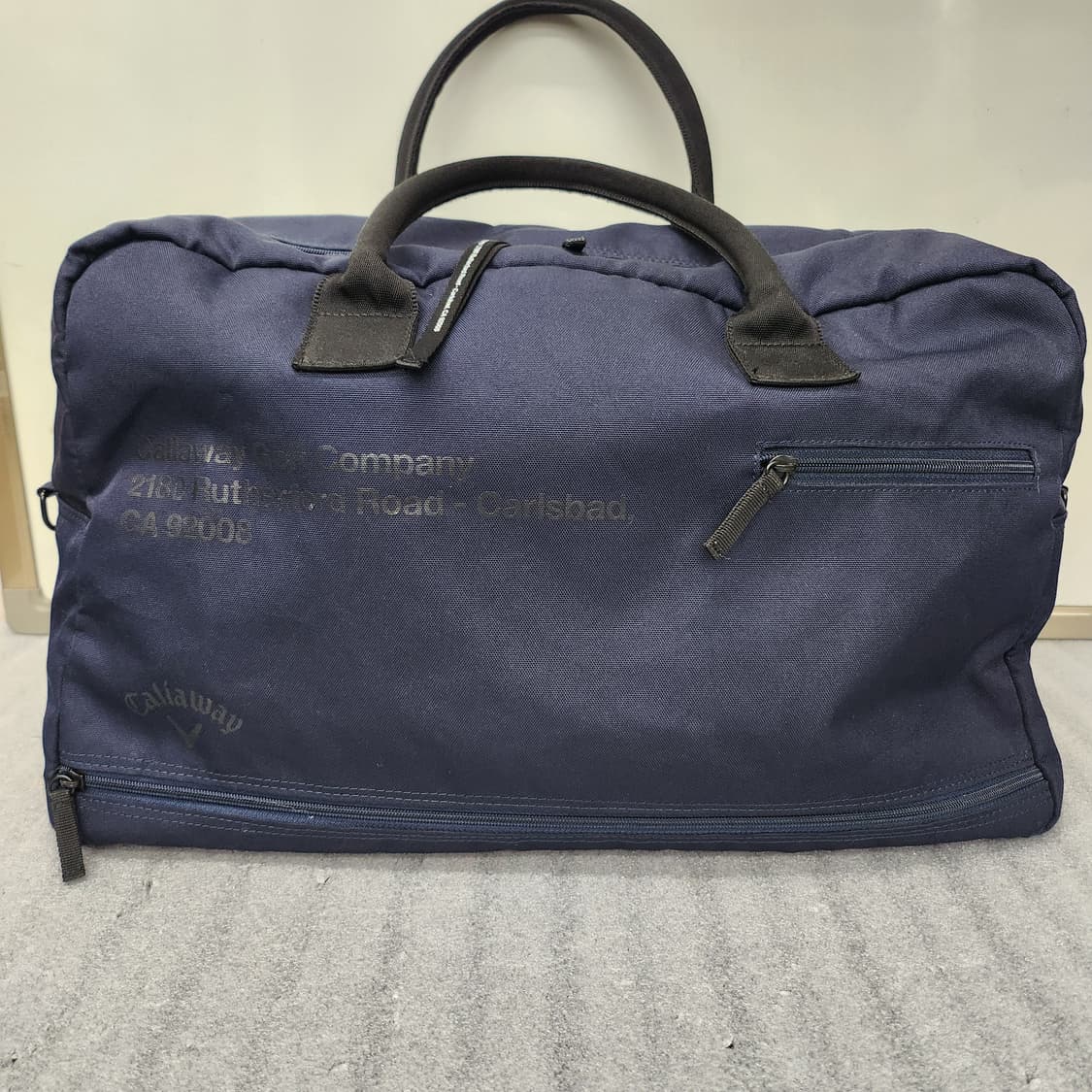 캘러웨이 정품 G-시스템 골프 보스턴백 네이비 52x36x25cm 상품이미지7