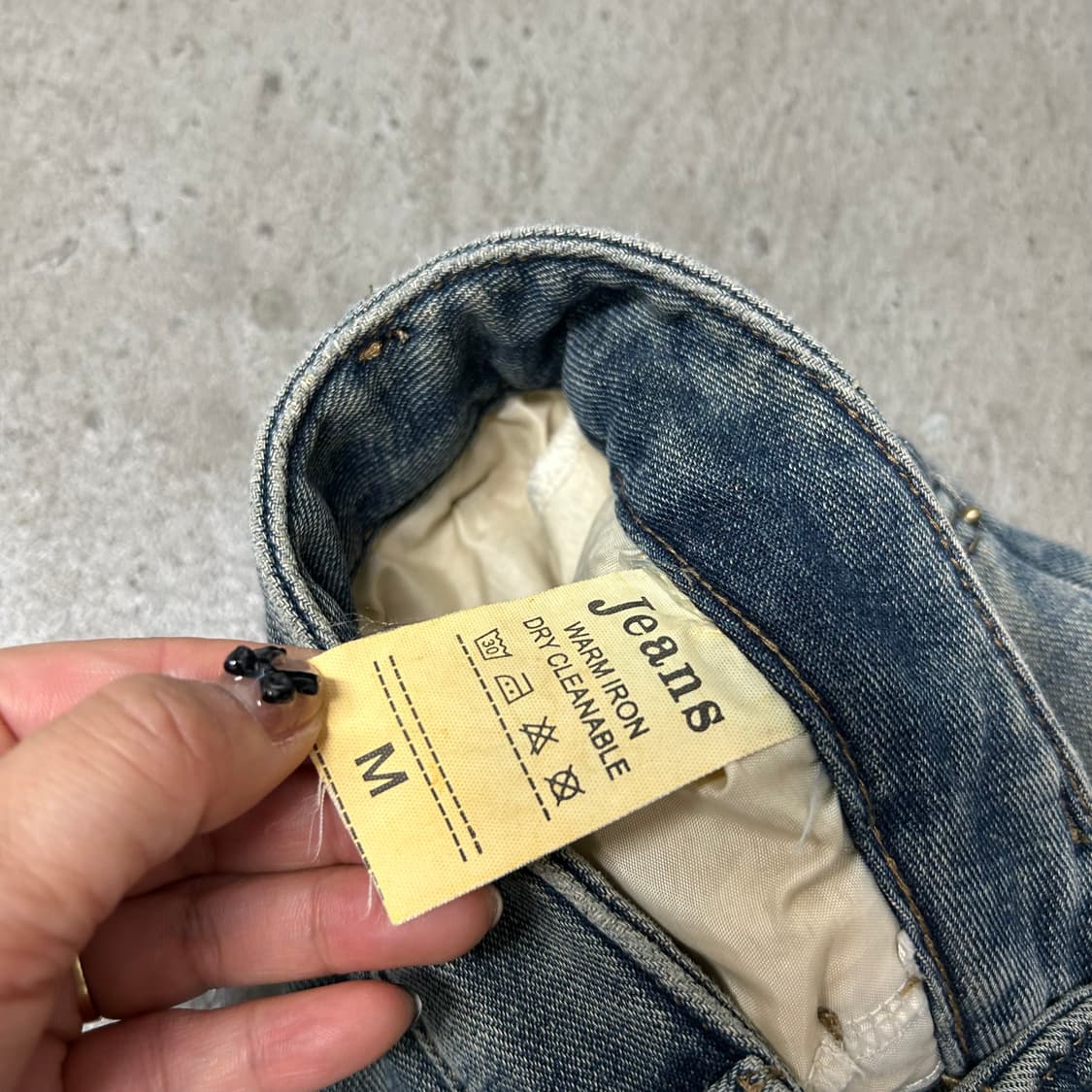 Jeans 빈티지 청치마[774] 상품이미지7