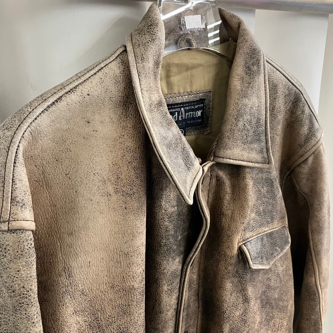 윈드아머 빈티지 레더 자켓 3L 상품이미지4