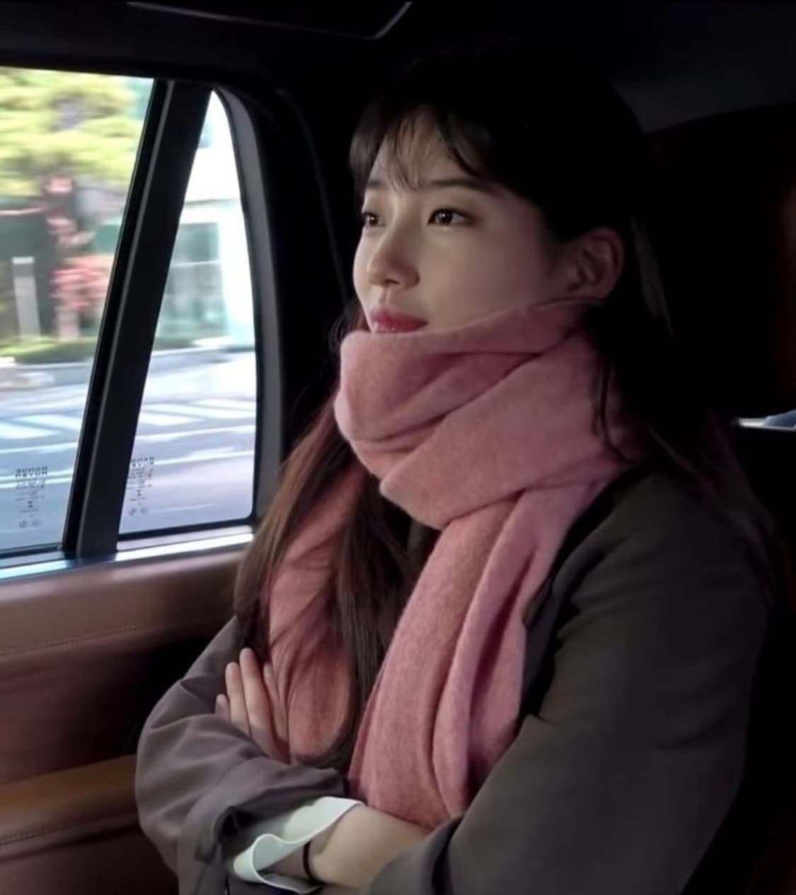 아크네스튜디오 로즈멜란지 빅사이즈 울 목도리 머플러 상품이미지2