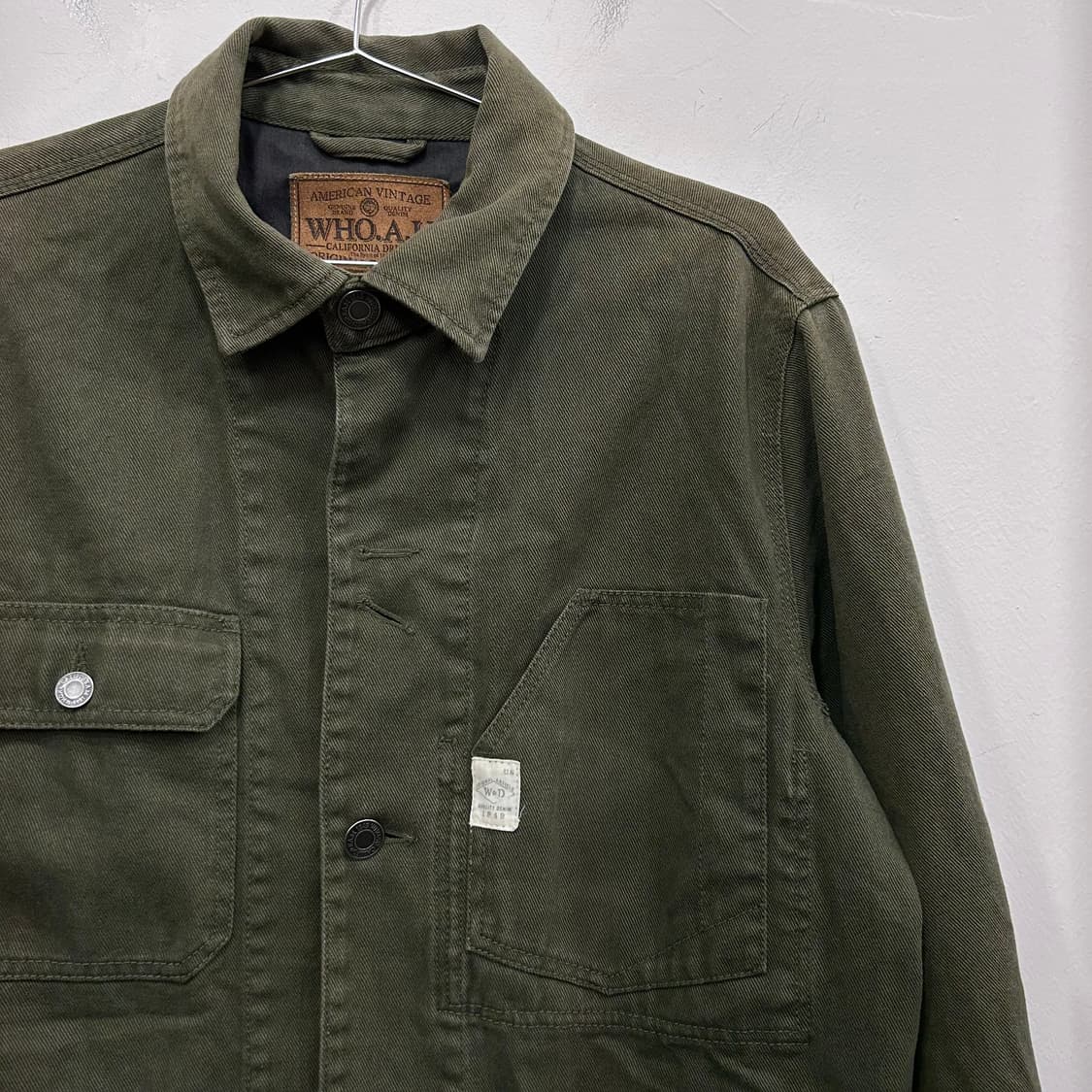 후아유 멀티포켓 코튼 트러커 워크자켓 상품이미지1