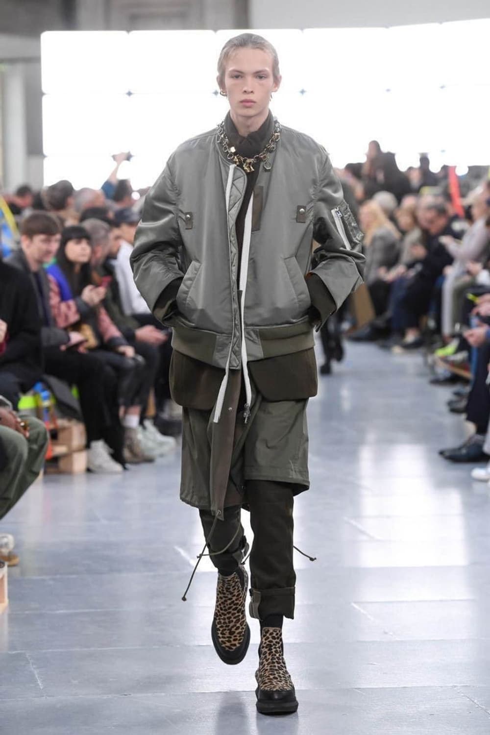 Sacai 사카이 20AW 나일론 트윌 코트 자켓 4사이즈 상품이미지4