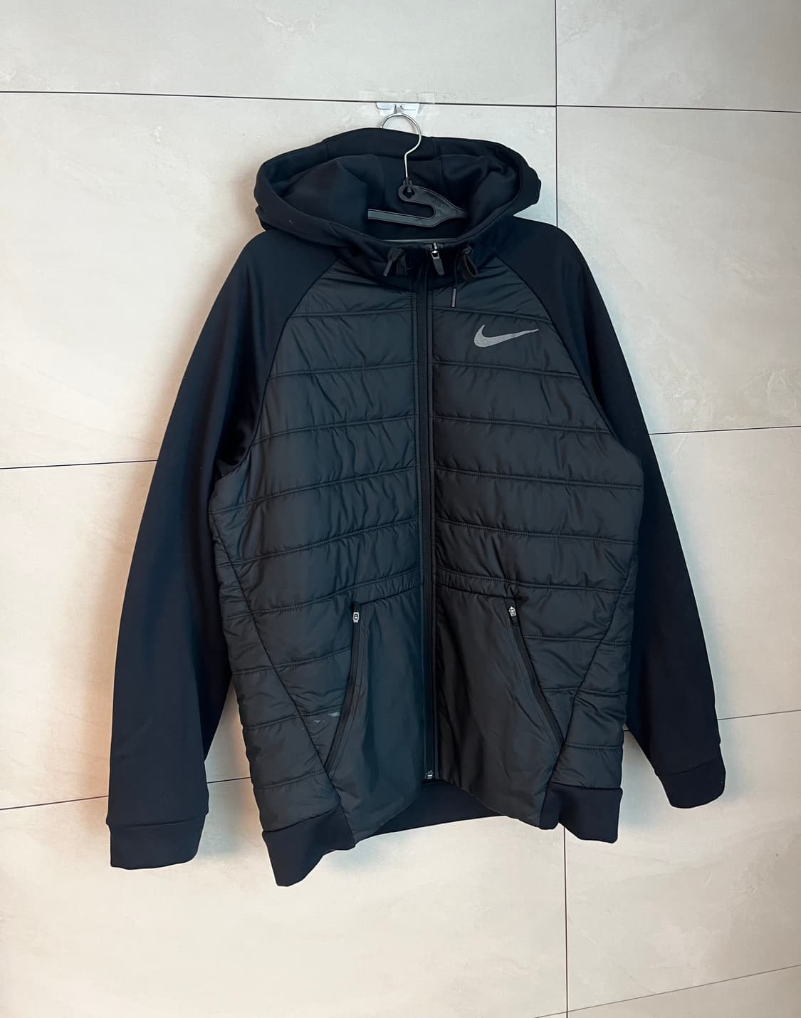 [XL] 나이키 스우시 에어 경량 후드집업 블랙 상품이미지3