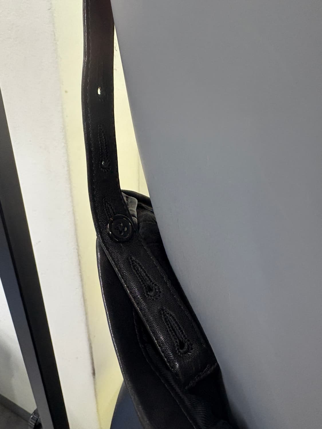 Ann demeulemeester leather skirt 상품이미지5