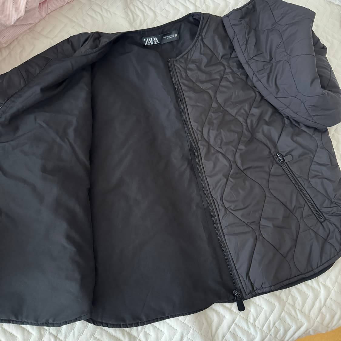 ZARA 자라 퀄팅 경량패딩 M 상품이미지5