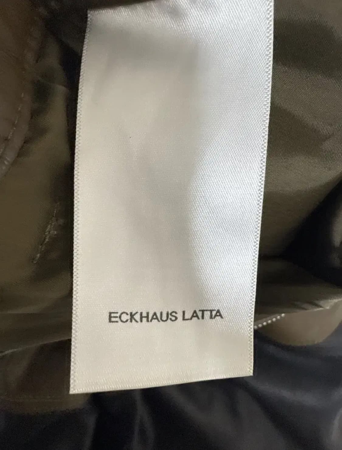 ECKHAUS LATTA 투컬러  에코레더 팬츠 상품이미지8