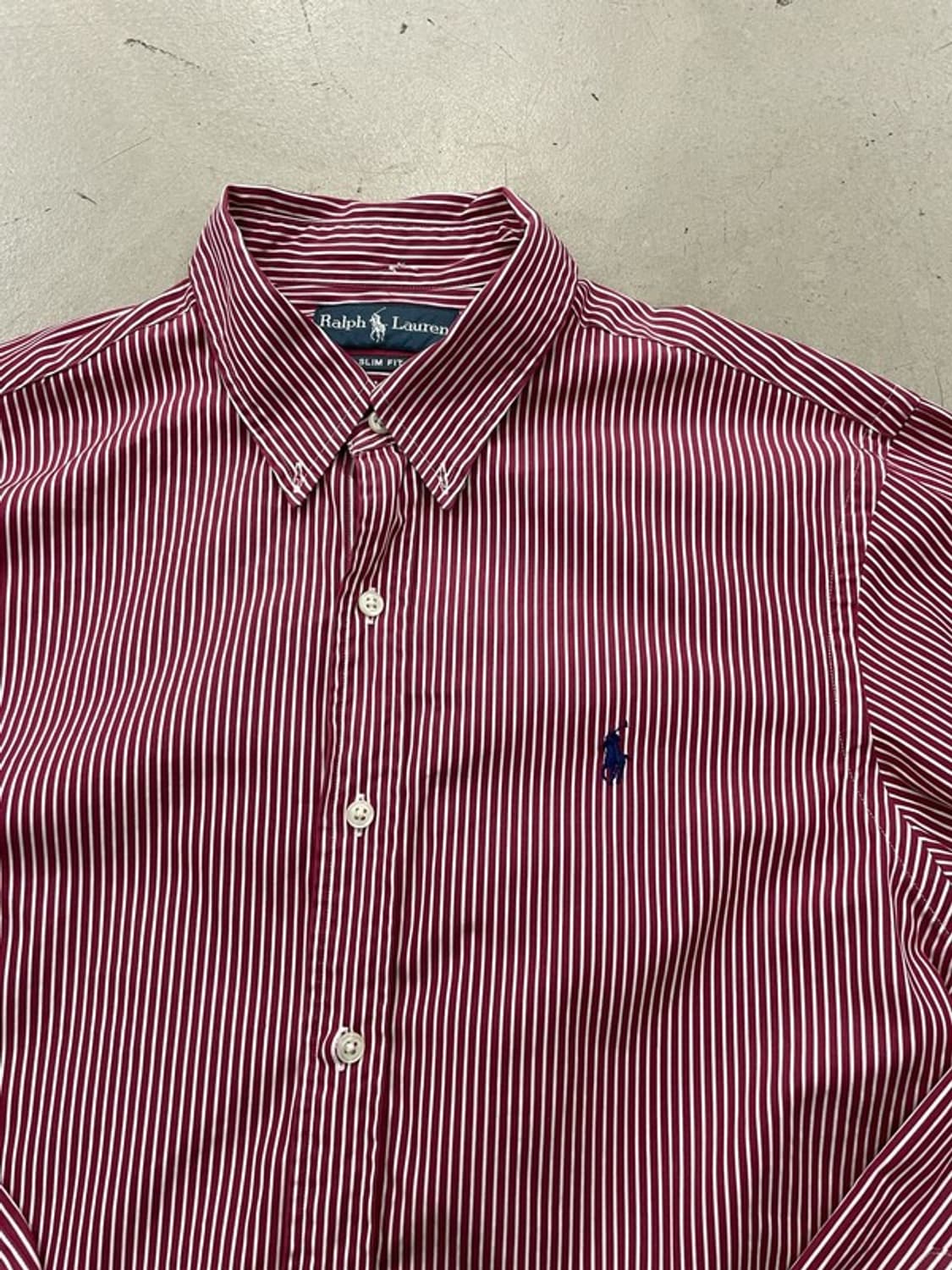 폴로 랄프로렌 스트라이프 셔츠 L 상품이미지2
