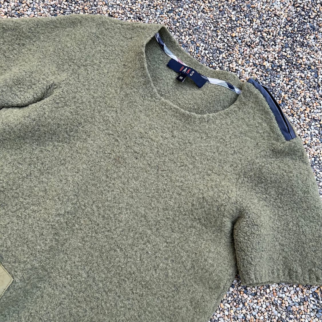 닥스(Daks)포켓 디테일 반팔 니트 상품이미지2