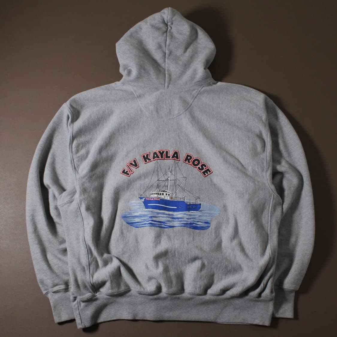 Champion 챔피온 기모 그레이 후드티 상품이미지2