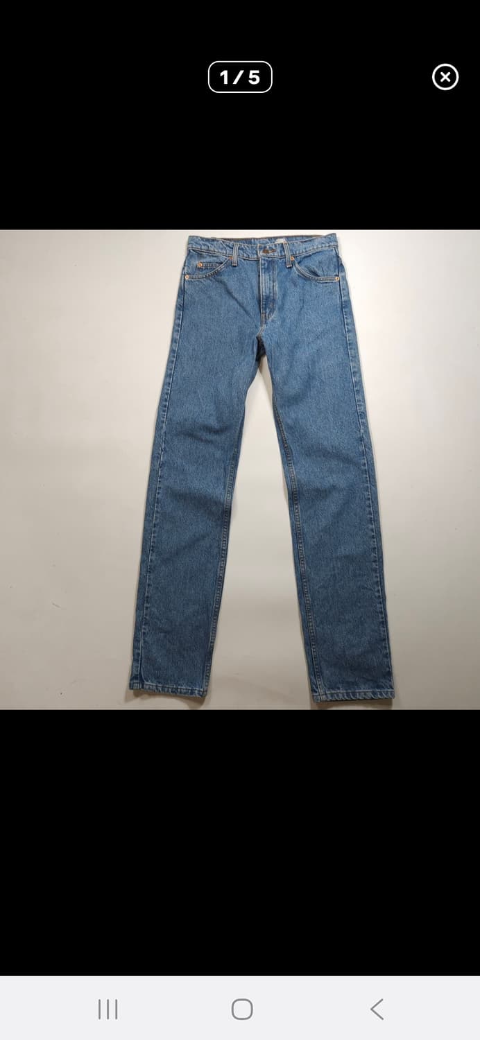 리바이스 505 오렌지탭 연청바지 상품이미지1