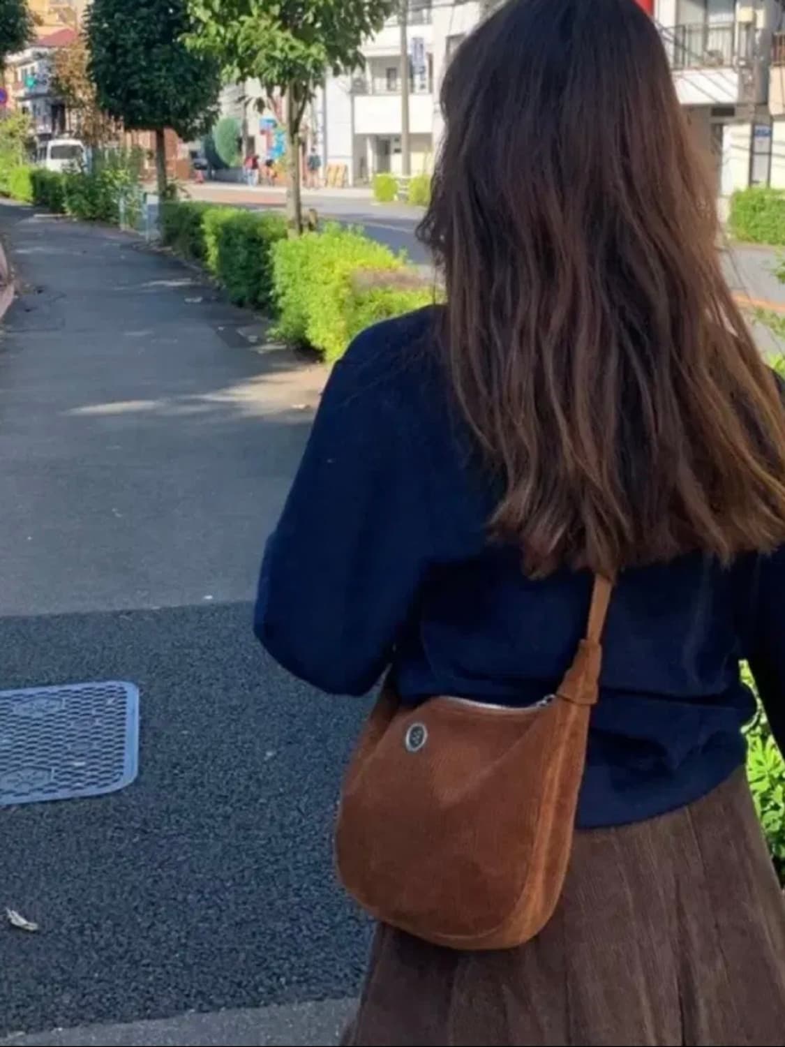 미닛뮤트 클로웨이스트 코듀로이 브라운 상품이미지1