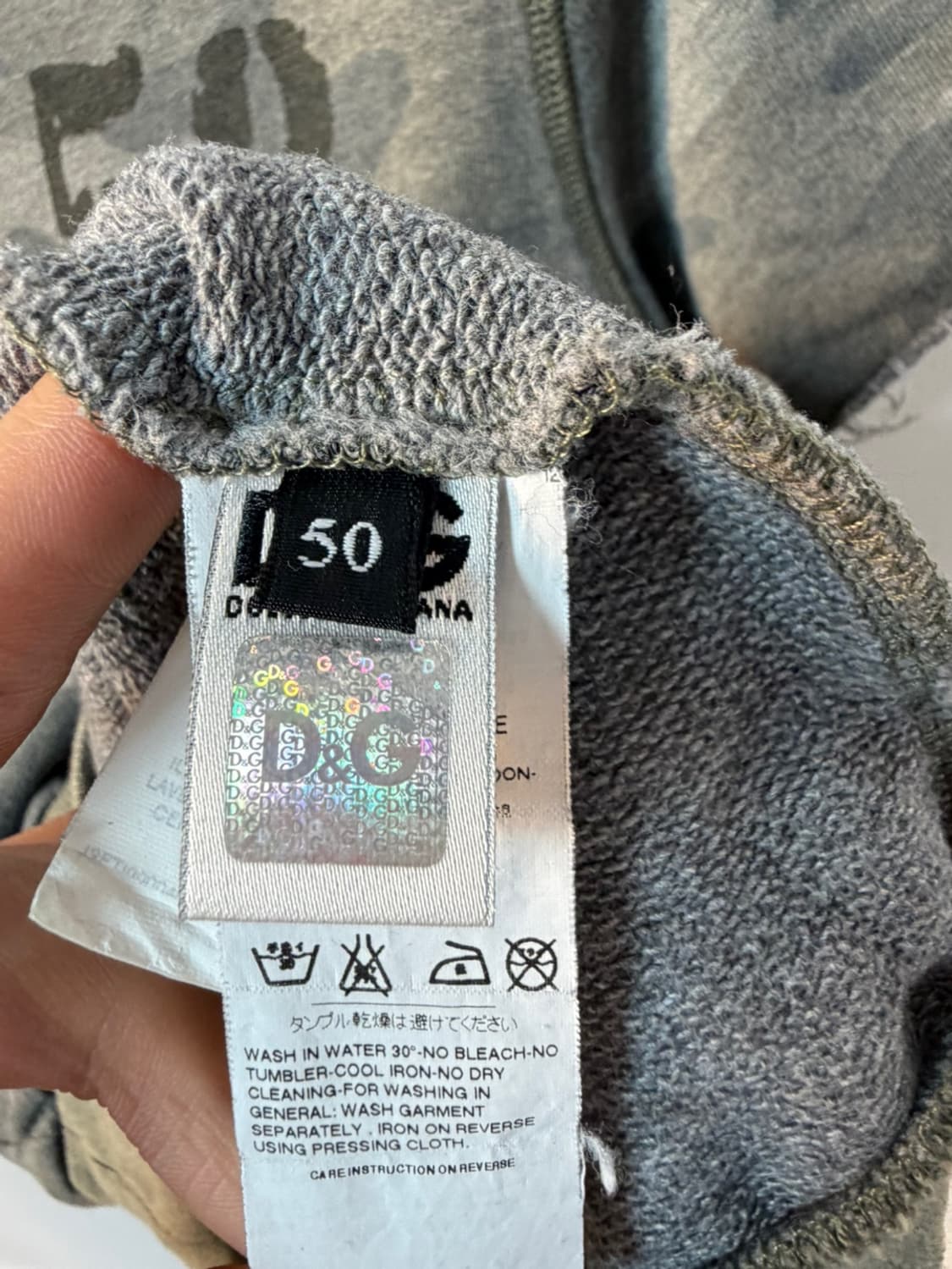 돌체앤가바나 카모 숏 슬리브 스웻셔츠 상품이미지8