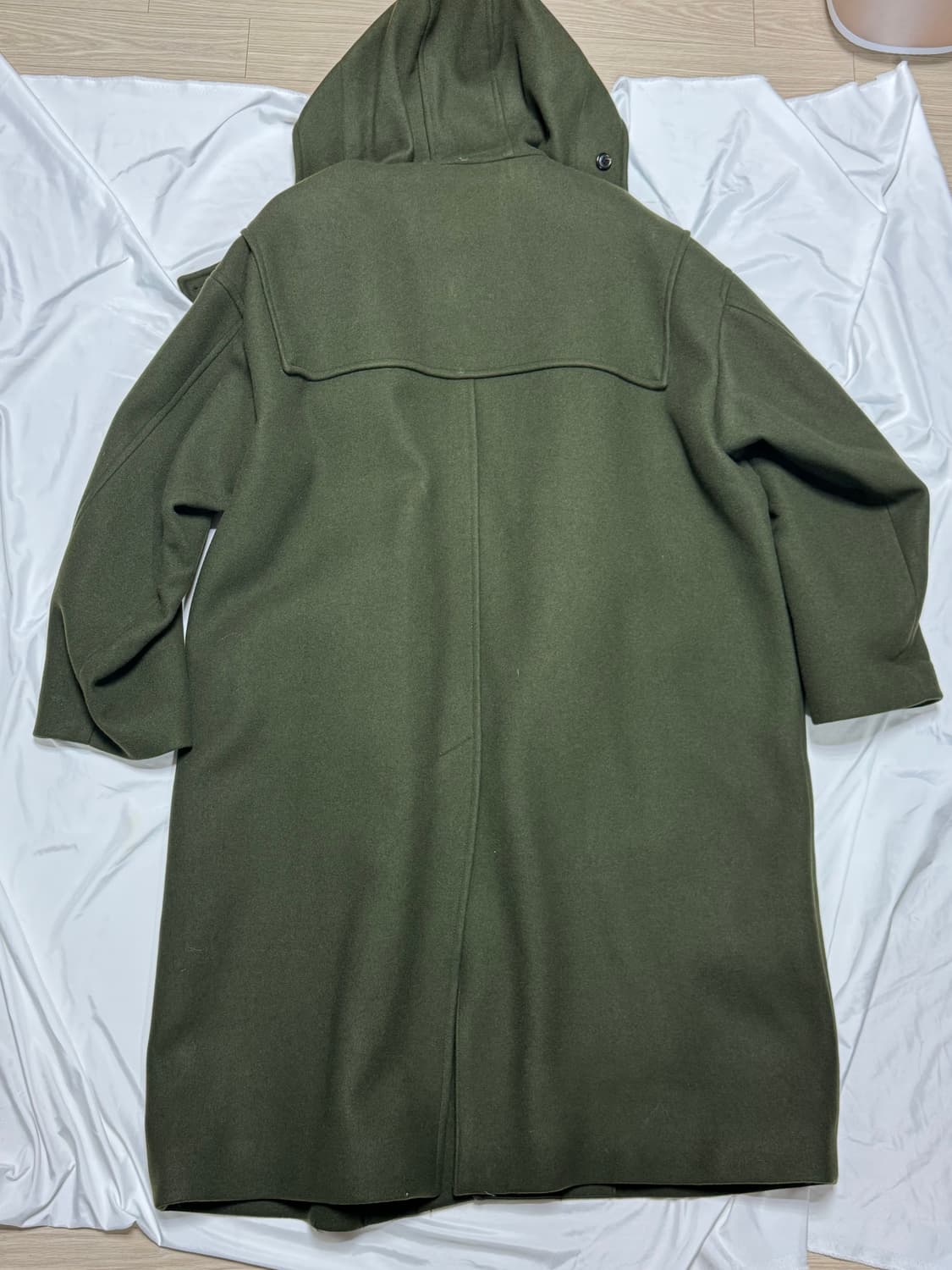 IEY 이에이 더플 코트 카키 M 상품이미지3