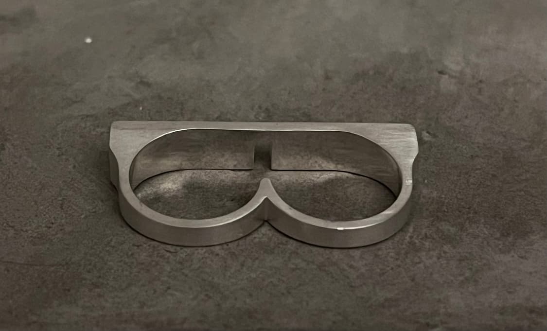 silver925 투핑거링 상품이미지3