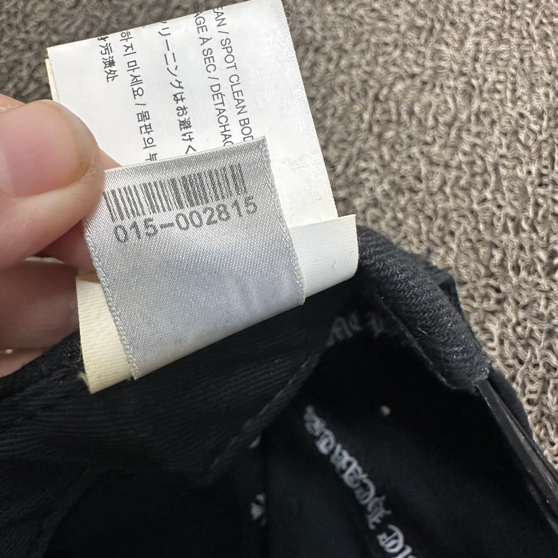 크롬하츠 바인대거 볼캡 모자 블랙 상품이미지9