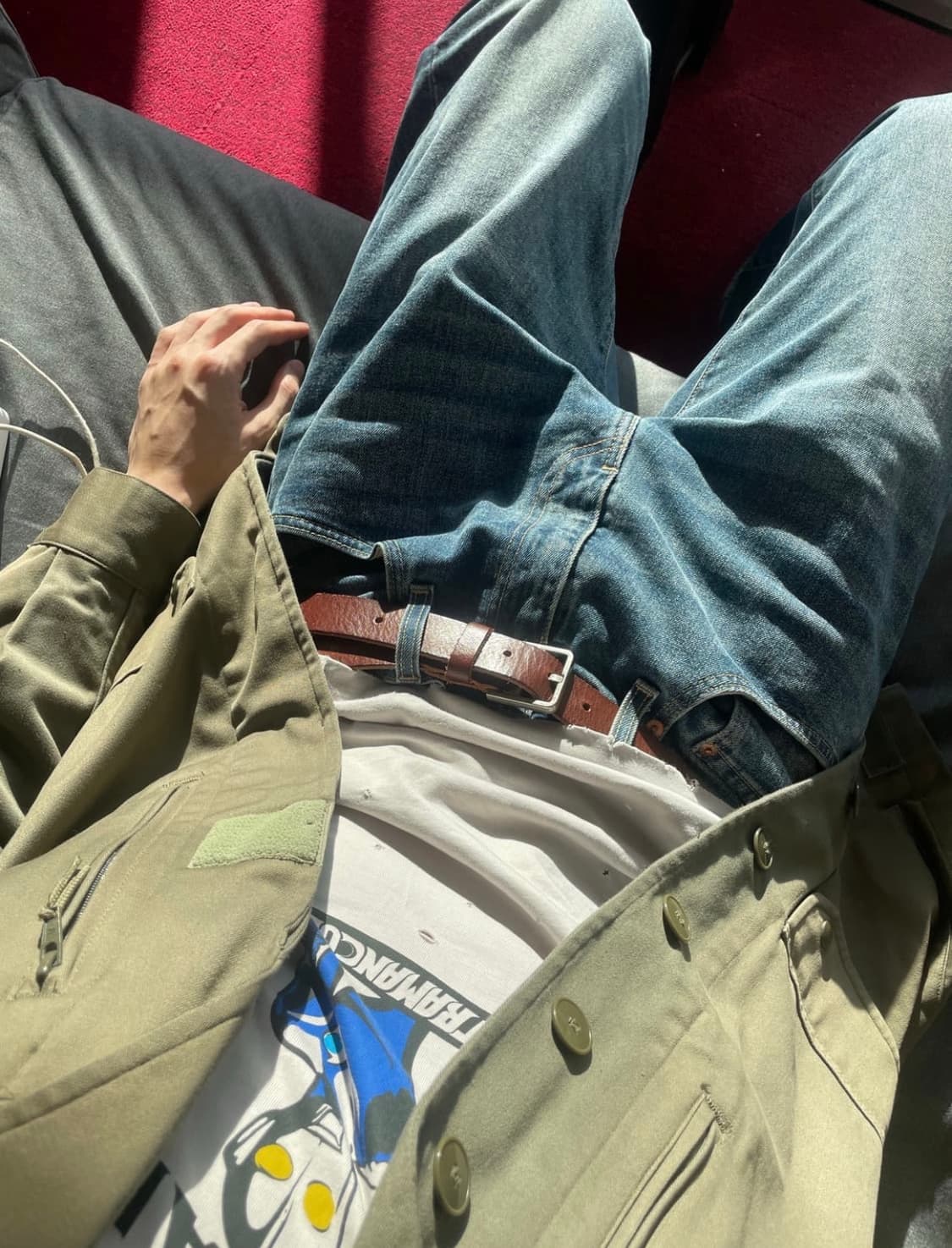 80s 프랑스군 필드 자켓 상품이미지3