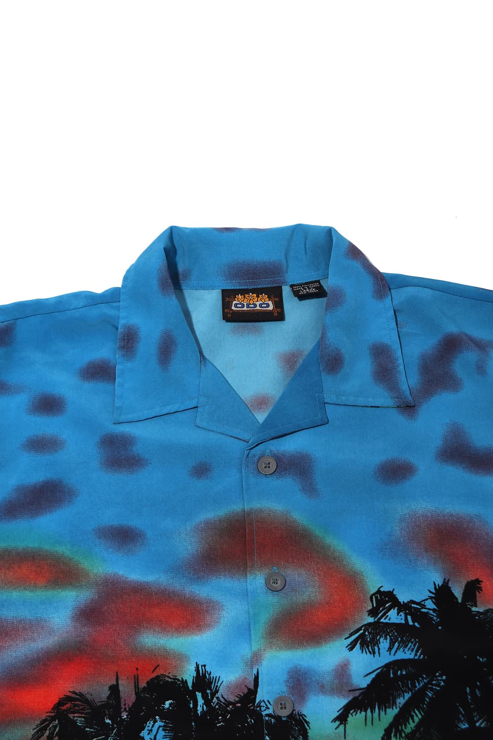 ODO 석양 프린팅 하와이안 셔츠 size L 상품이미지3