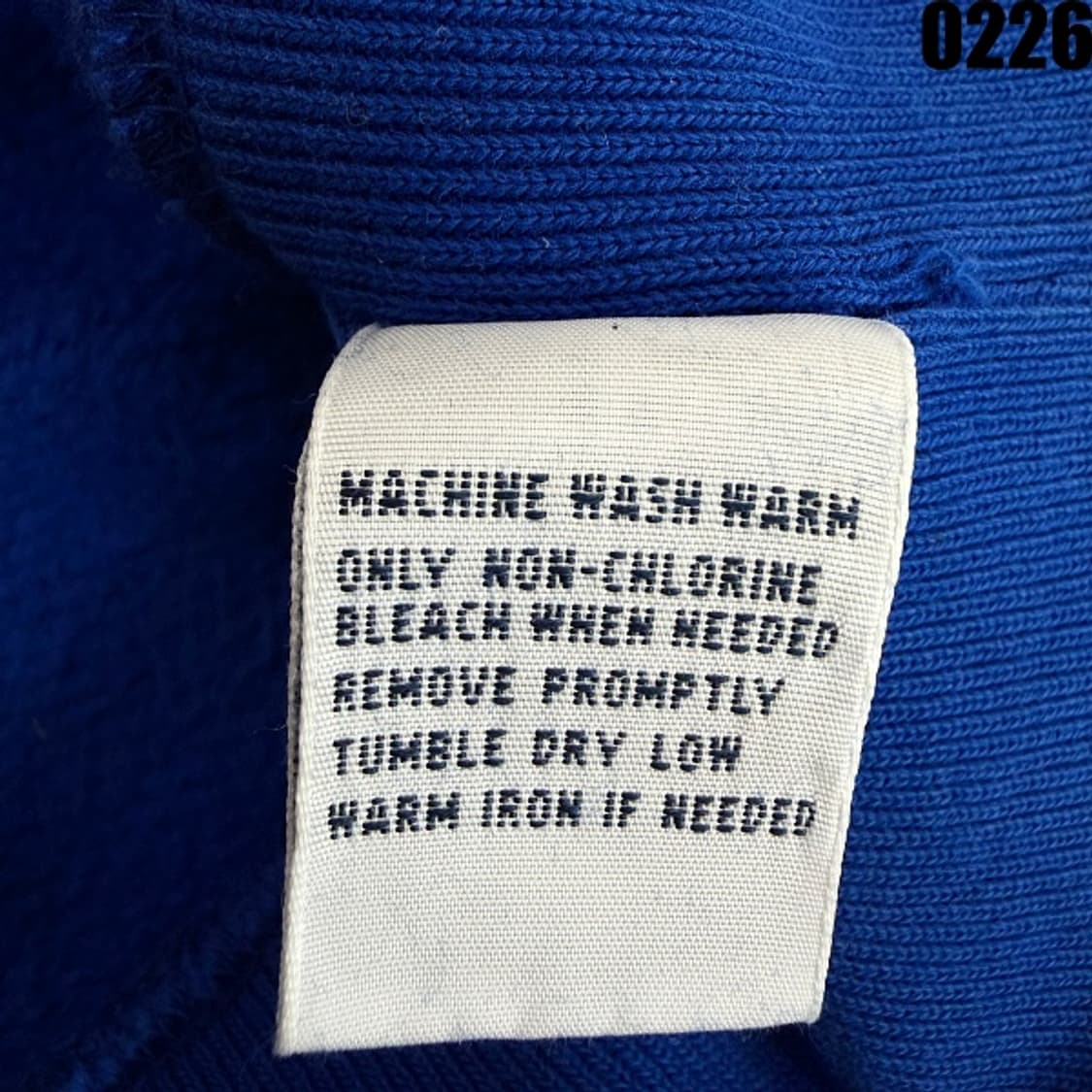 폴로 랄프로렌 하프버튼 배색 스웨트셔츠 L 0226 상품이미지7