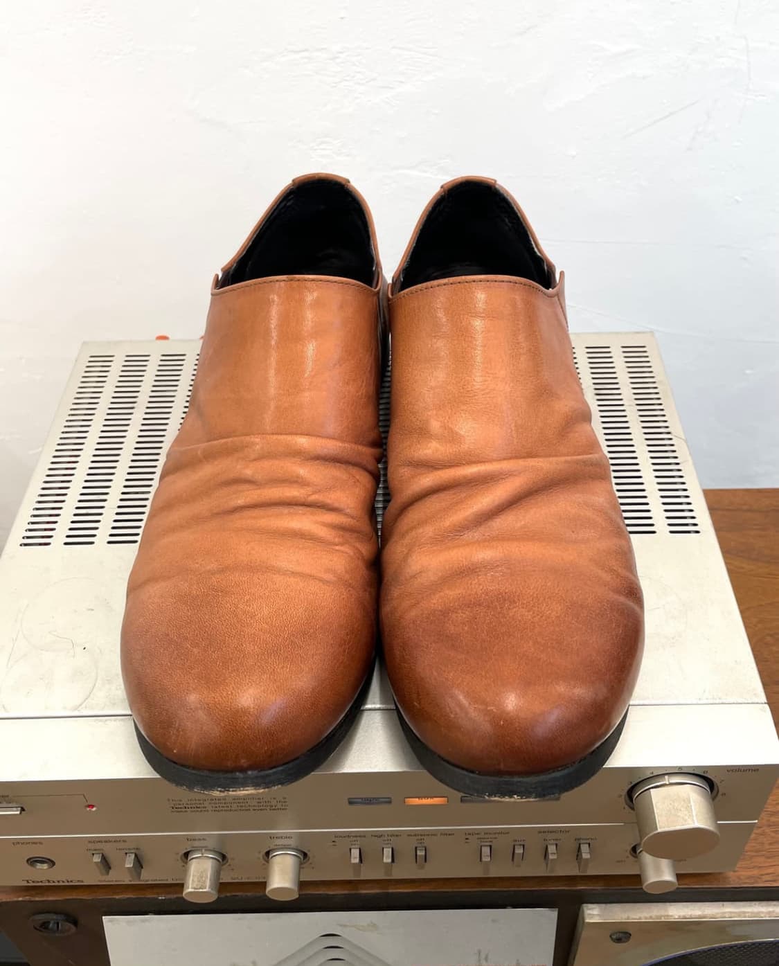 [270] 토네이도마트 드레이핑 레더 슈즈 상품이미지4