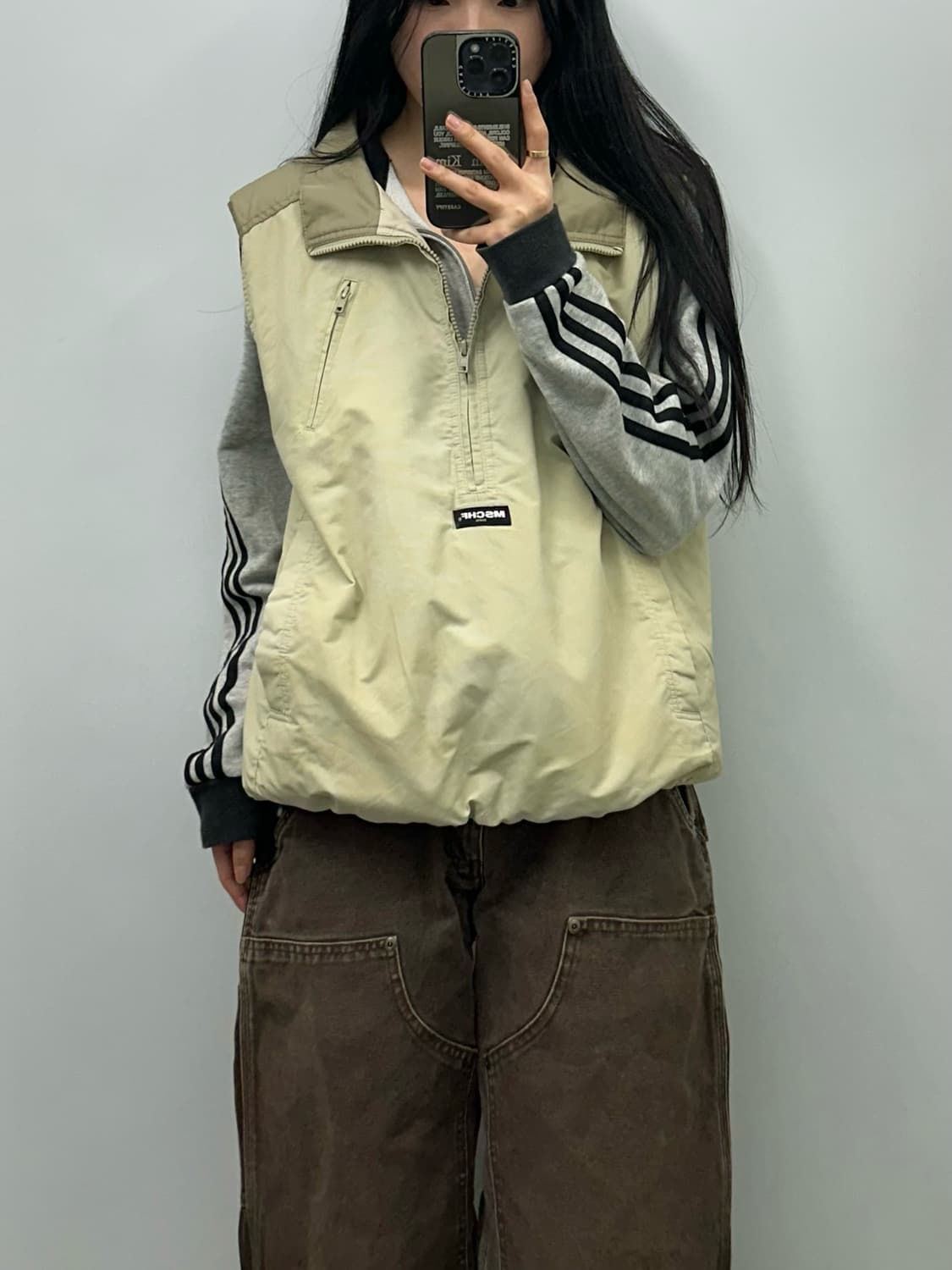 미스치프 아노락 조끼 베스트 상품이미지1