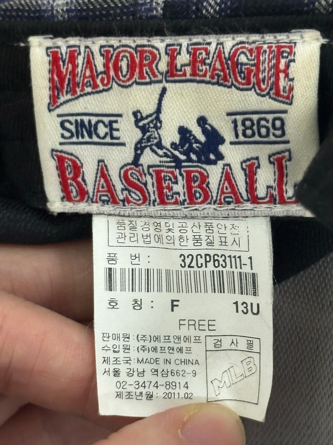 [FREE] MLB 메이저리그 샌디에이고 파드리스 체크 패턴 볼캡 상품이미지6