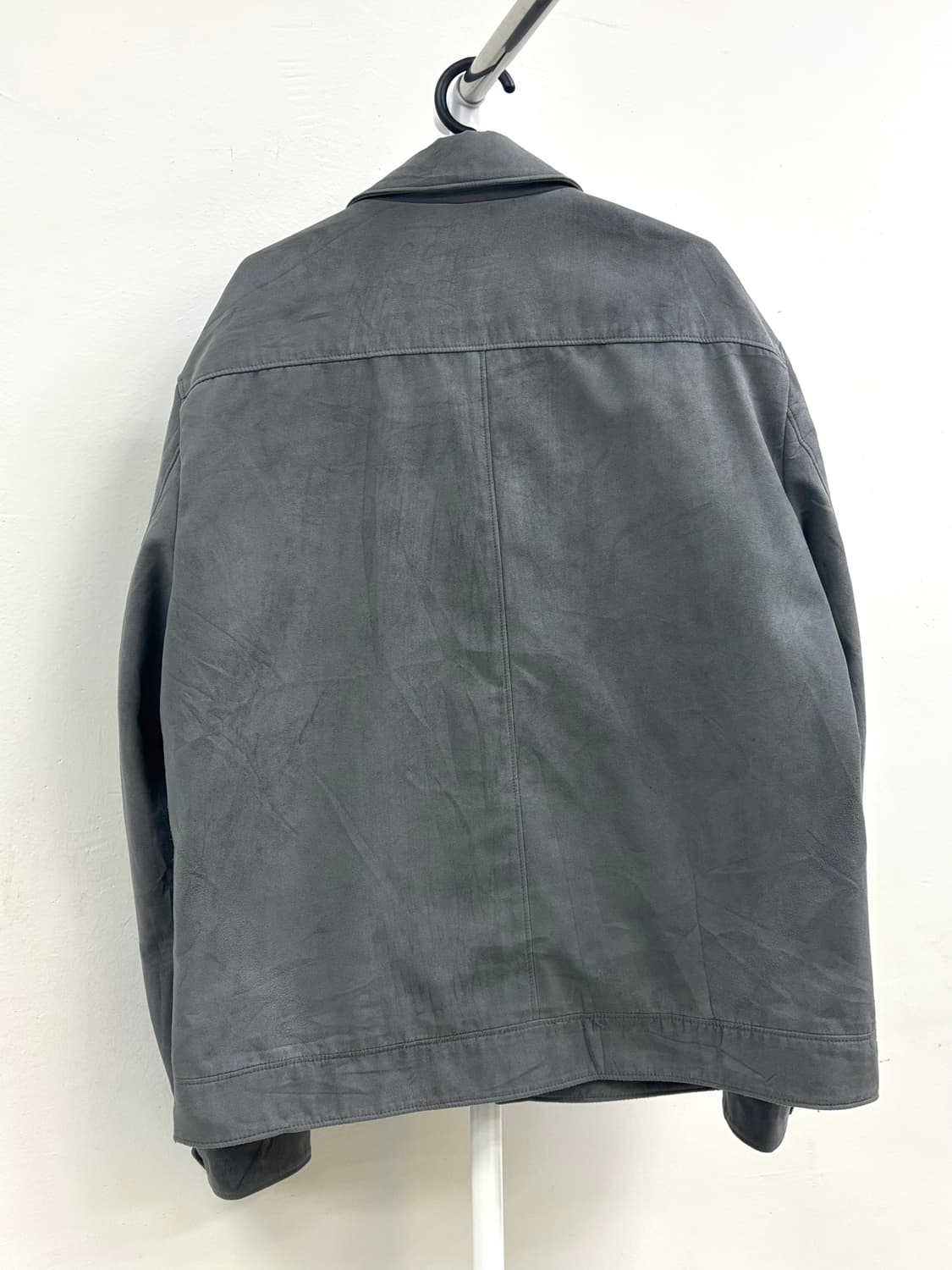 빈티지 그레이 스웨이드 자켓 상품이미지8