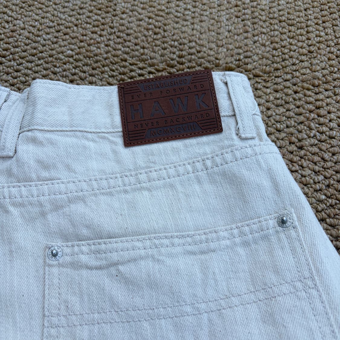 Tony Hawk  오트밀 더블 니 카펜터 팬츠 상품이미지3