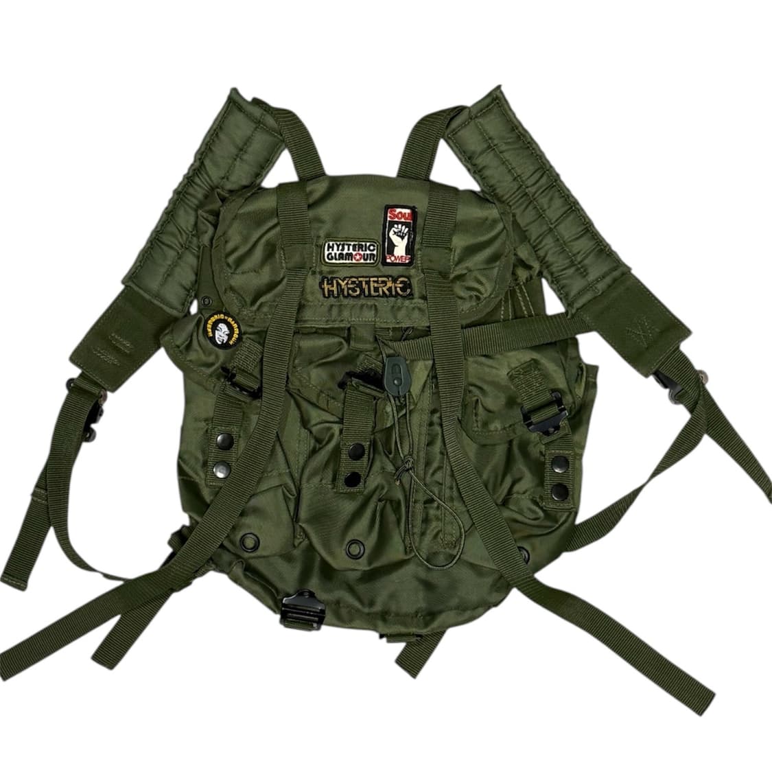 히스테릭 글래머 아카이브 패치 밀리터리 유틸리티 백팩 가방 상품이미지1