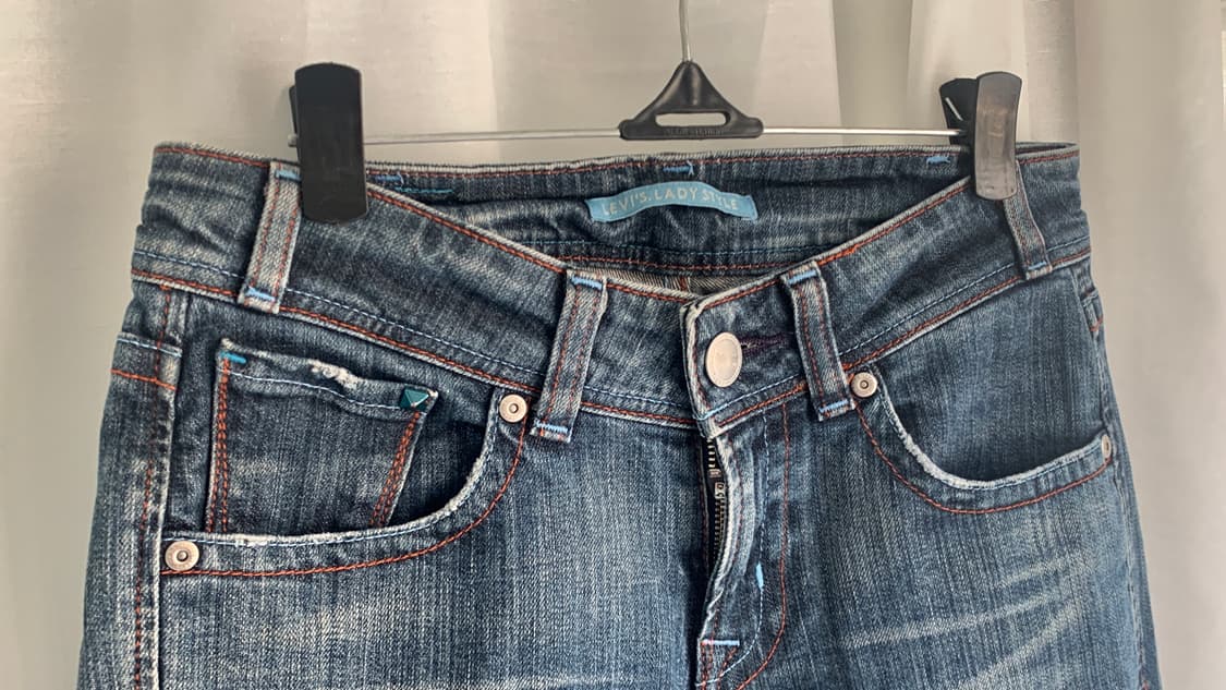 Levi’s lady boots cut denim 상품이미지3