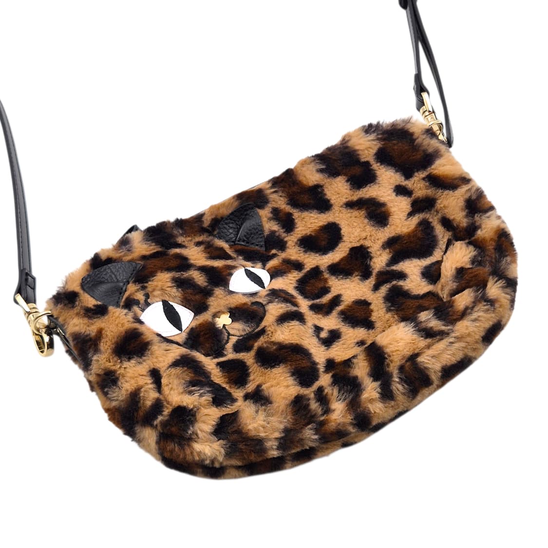 안나수이 레오파드 퍼 고양이 크로스백 상품이미지2