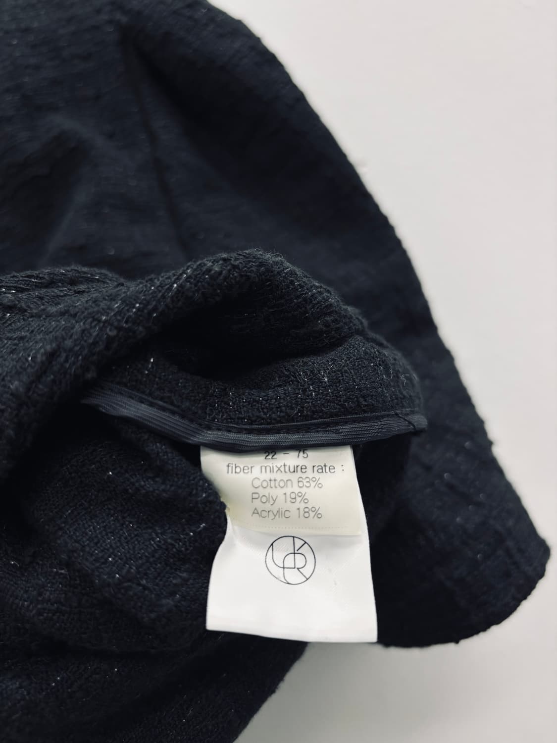 유메르 UMER 트위드 하프 슬리브 자켓 상품이미지4