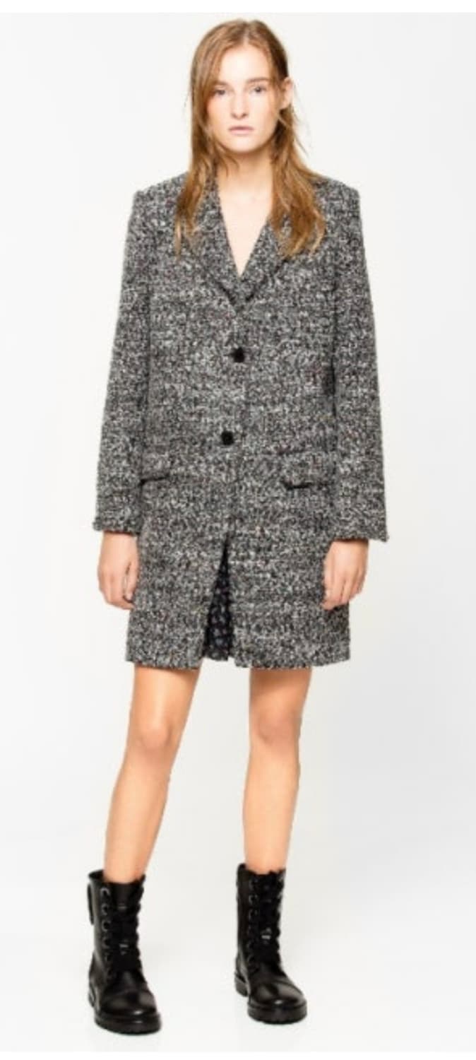 쟈딕앤볼테르 malice 트위드코트 상품이미지1