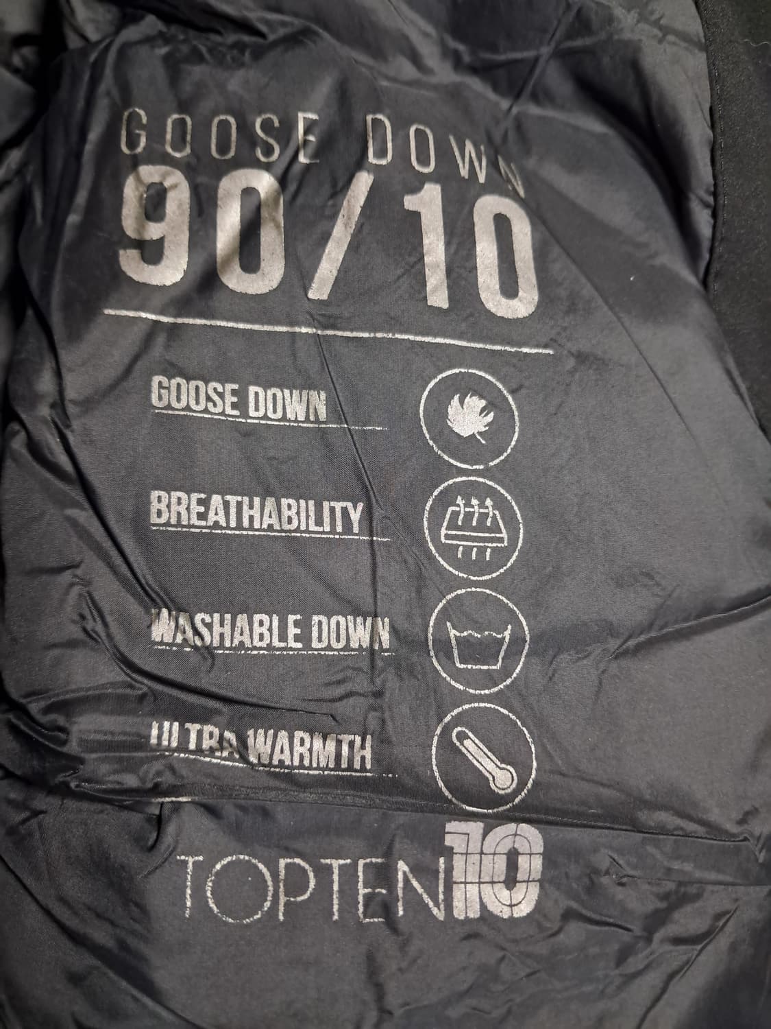 탑텐 폴라리스 여성 롱패딩 90 상품이미지9