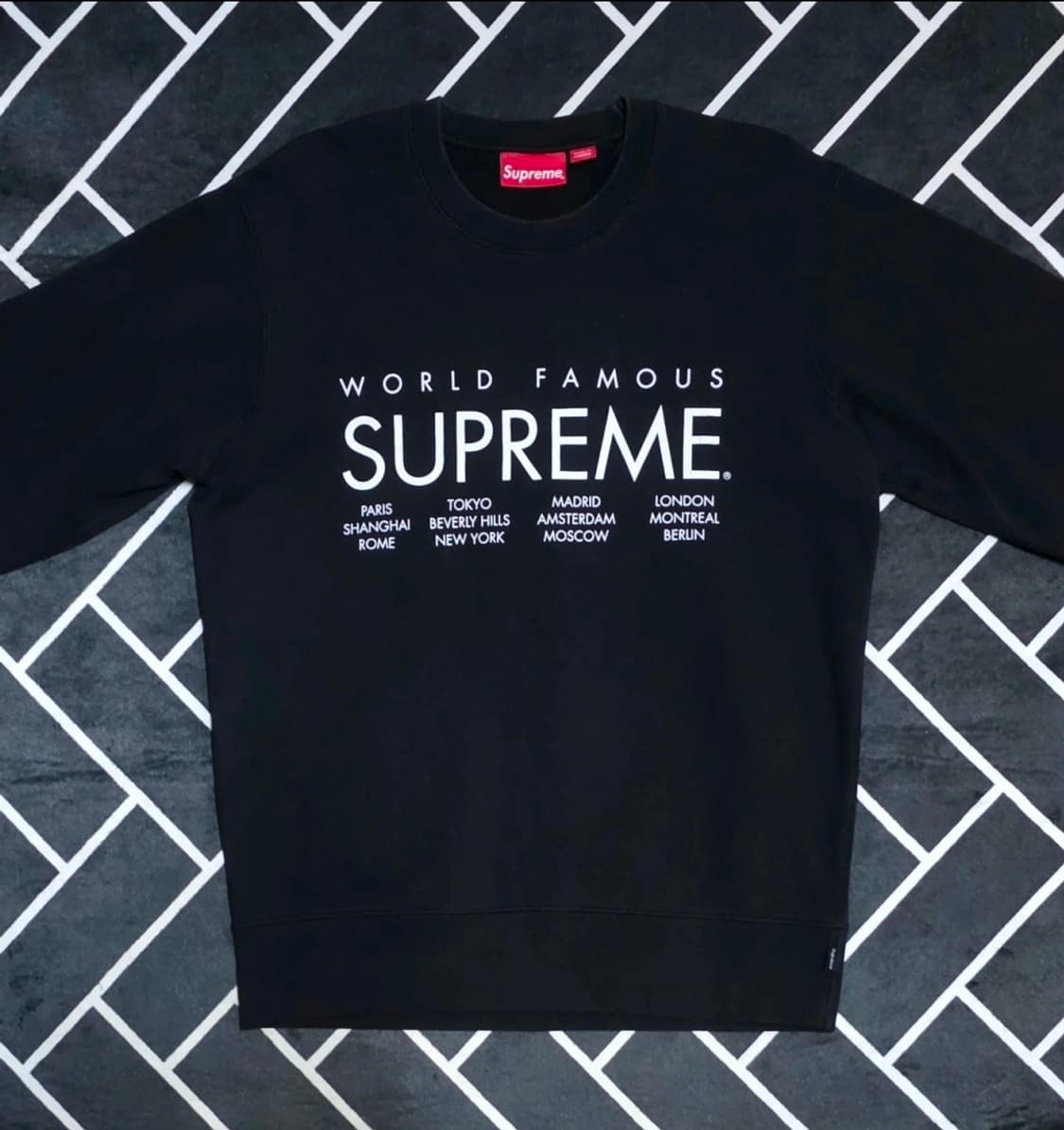 슈프림 월드페이머스 맨투맨  상품이미지2