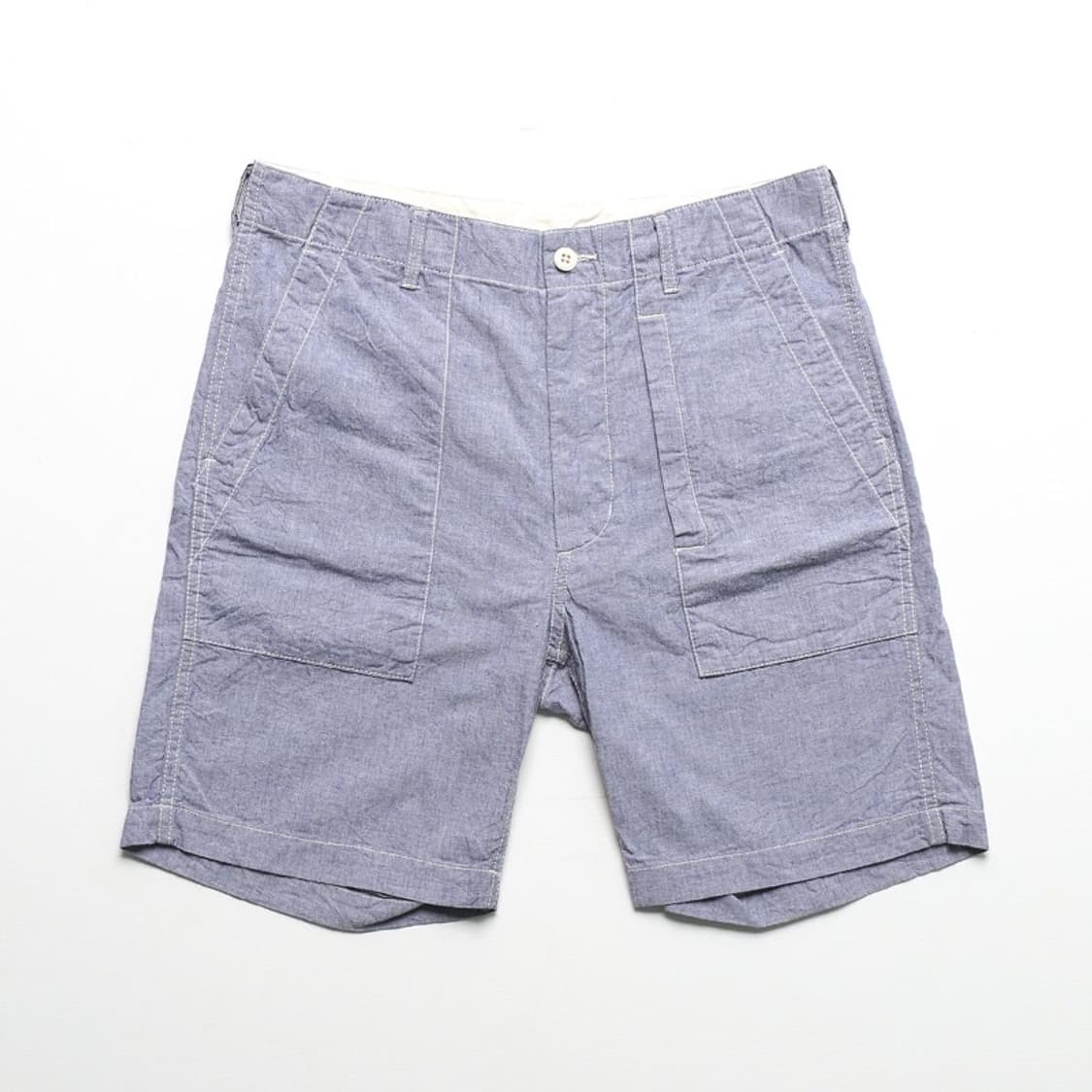 (S) 엔지니어드가먼츠 샴브레이 퍼티그 쇼츠 상품이미지1