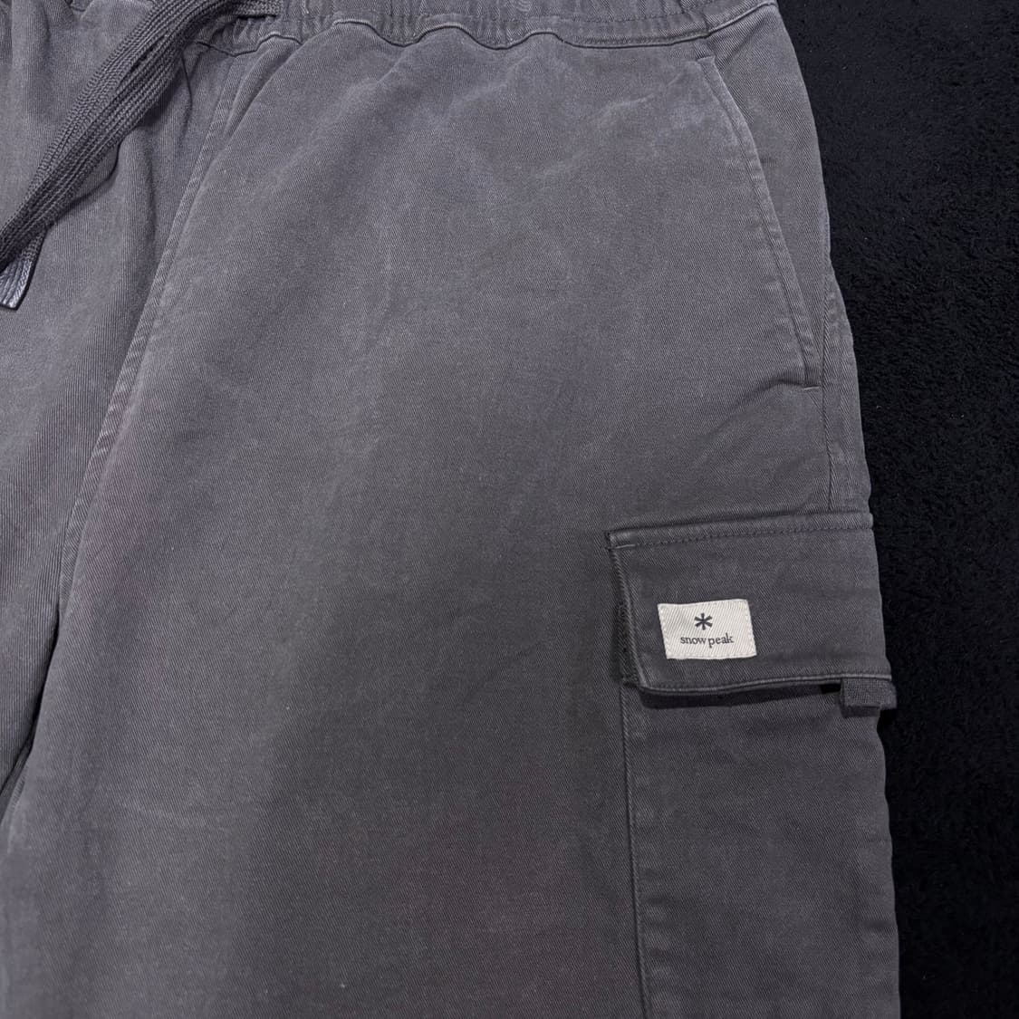 95 스노우피크 피그먼트 그레이 카고팬츠 상품이미지3