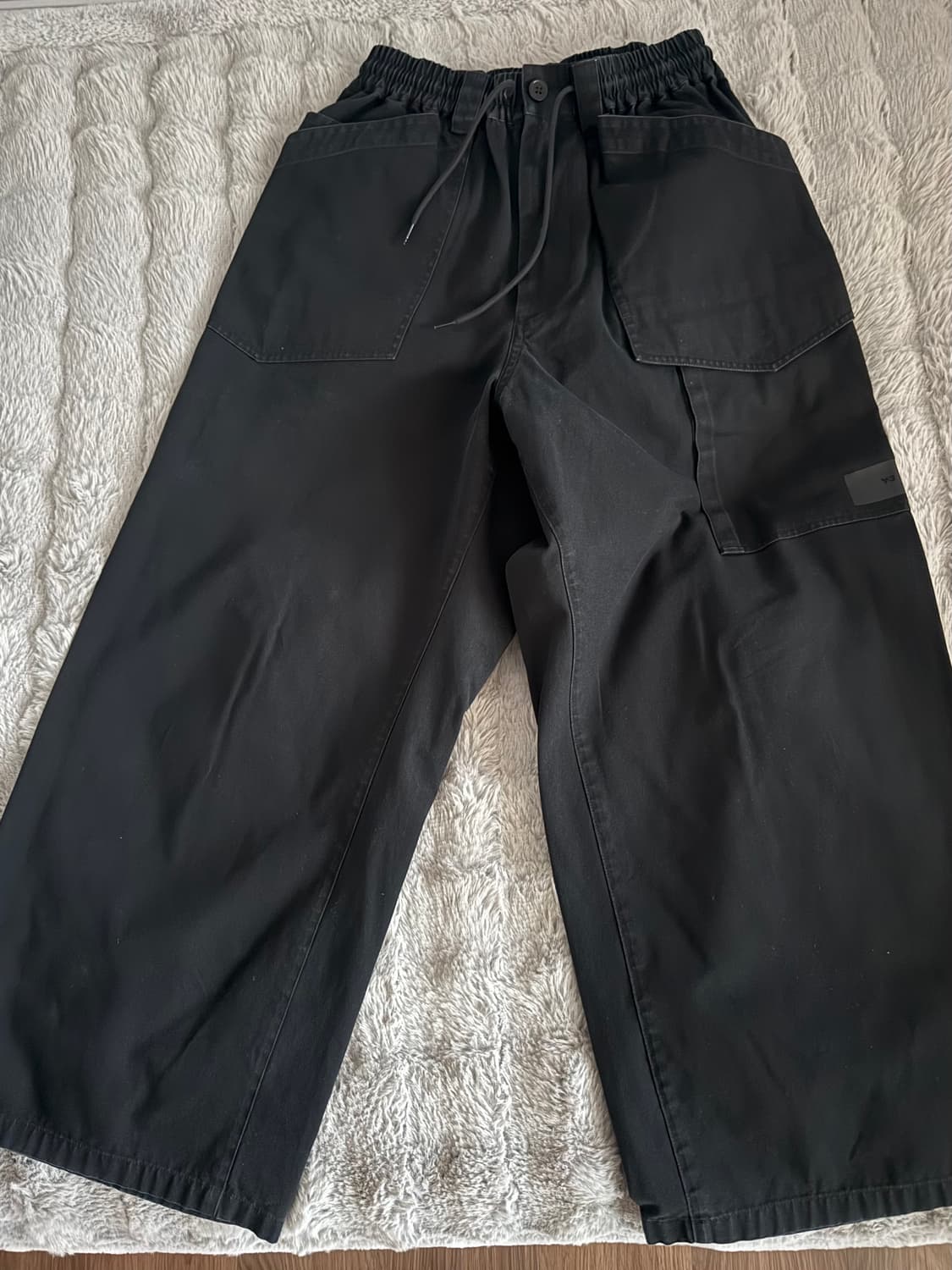 y3 카고팬츠 블랙 상품이미지1