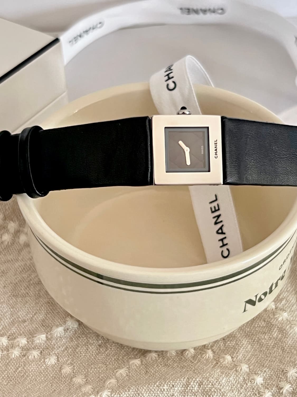 CHANEL 마트라세 레더 스트랩 샤넬 시계 상품이미지5