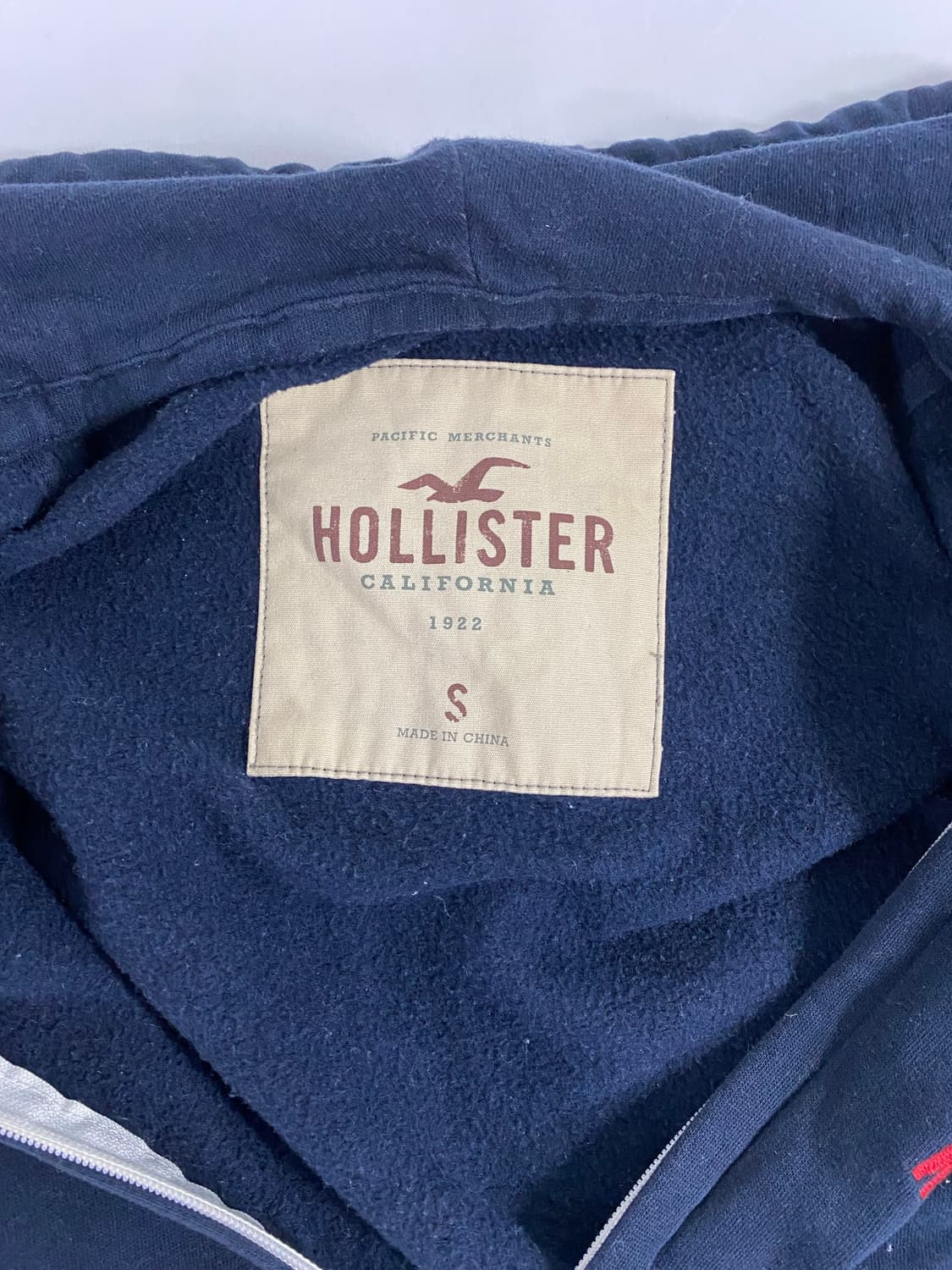 홀리스터 네이비 후드집업 S <513> 상품이미지4
