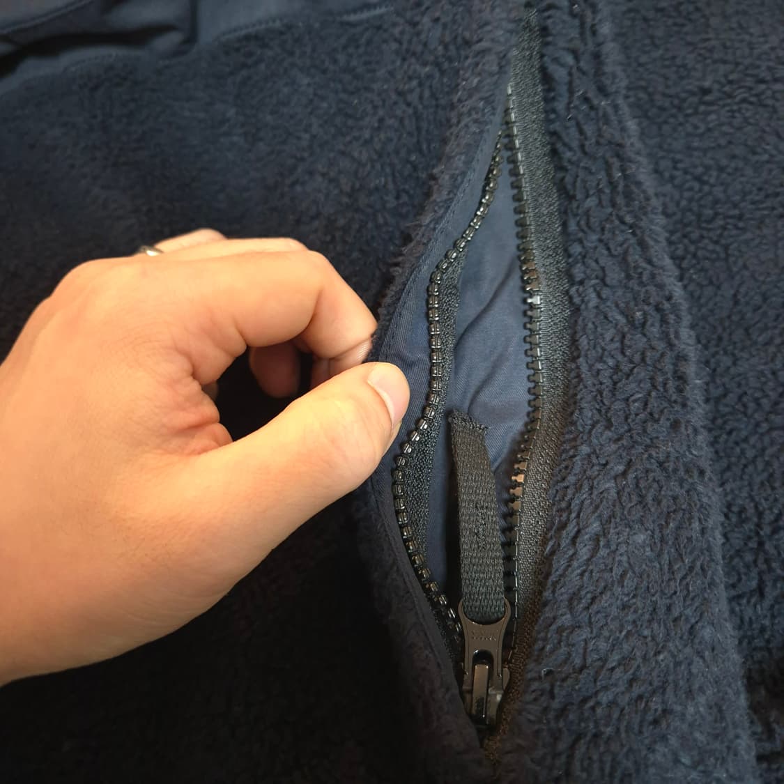 스톤아일랜드 가먼트다잉 탄창 후리스 집업 (희귀매물) 상품이미지5