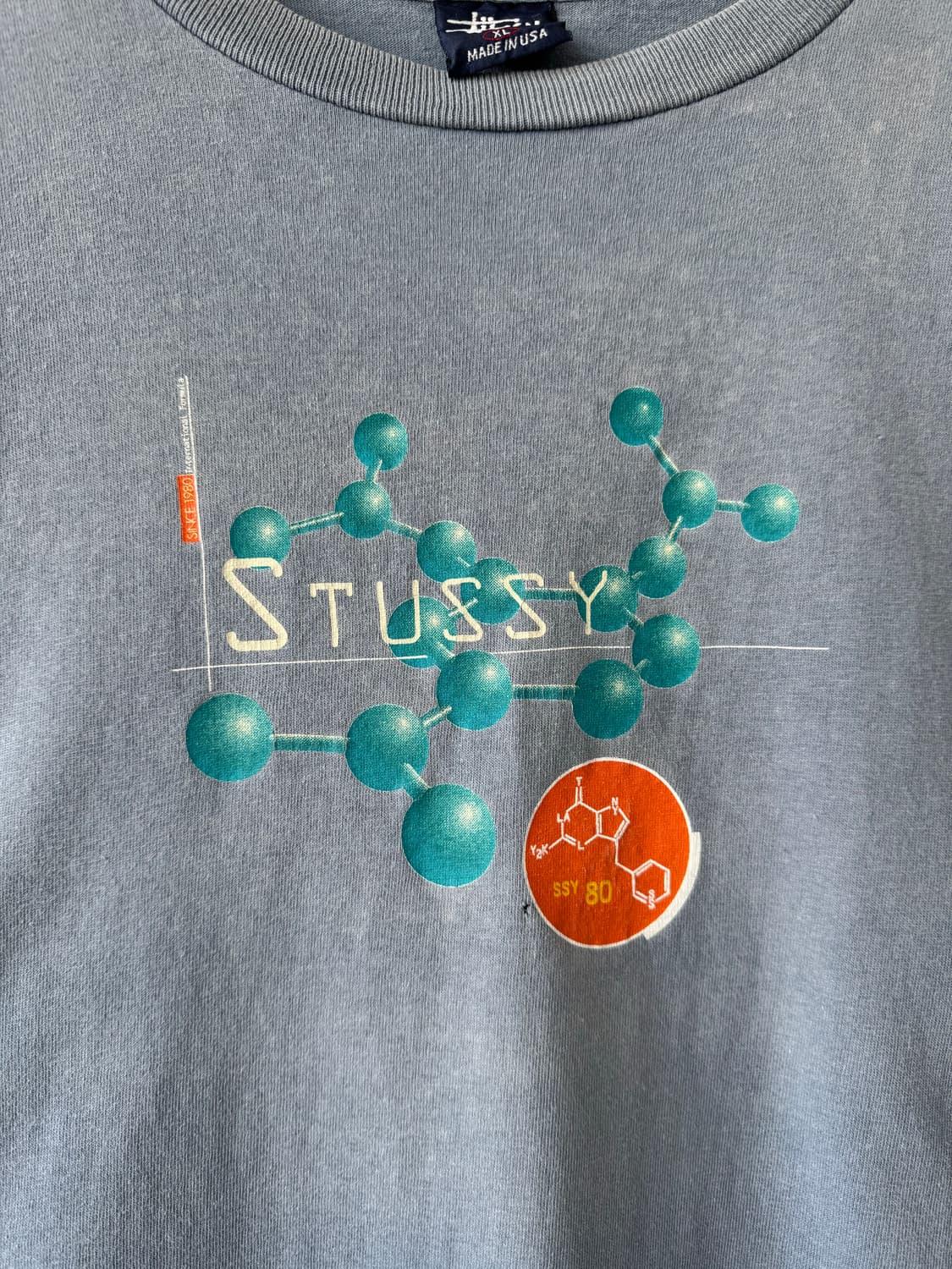 90s 스투시 Science 티셔츠 상품이미지4