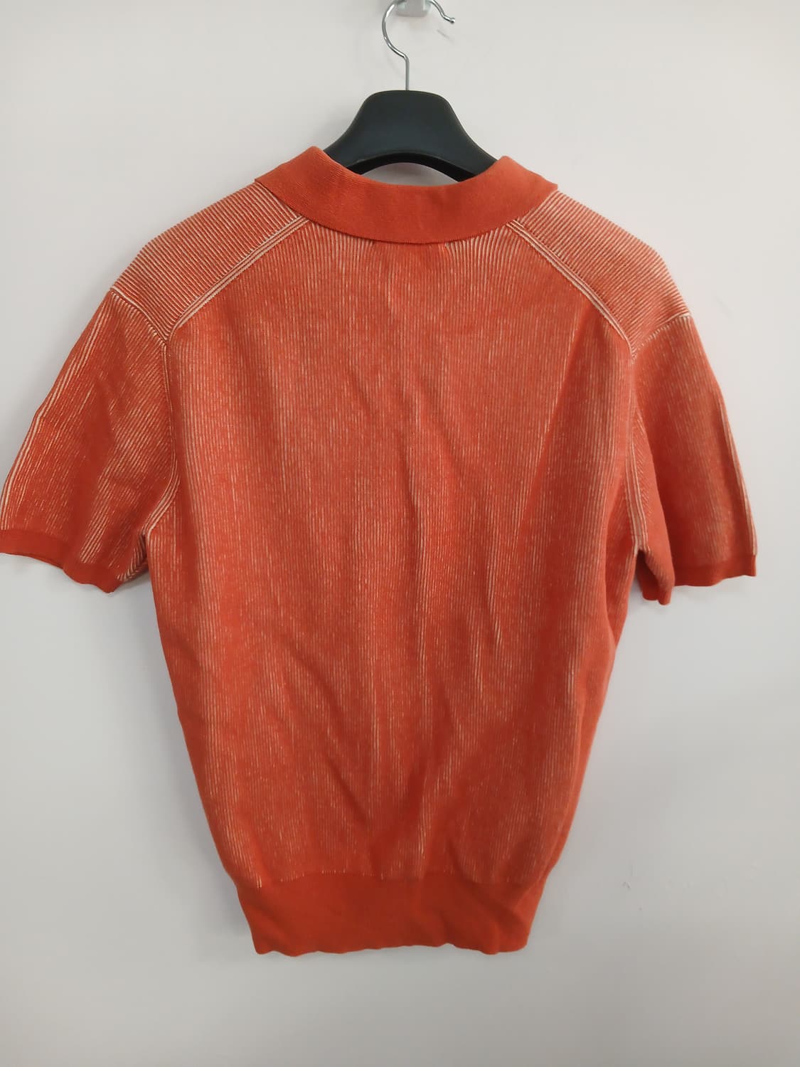 리마드 오렌지 반팔 니트 폴로티 상품이미지3